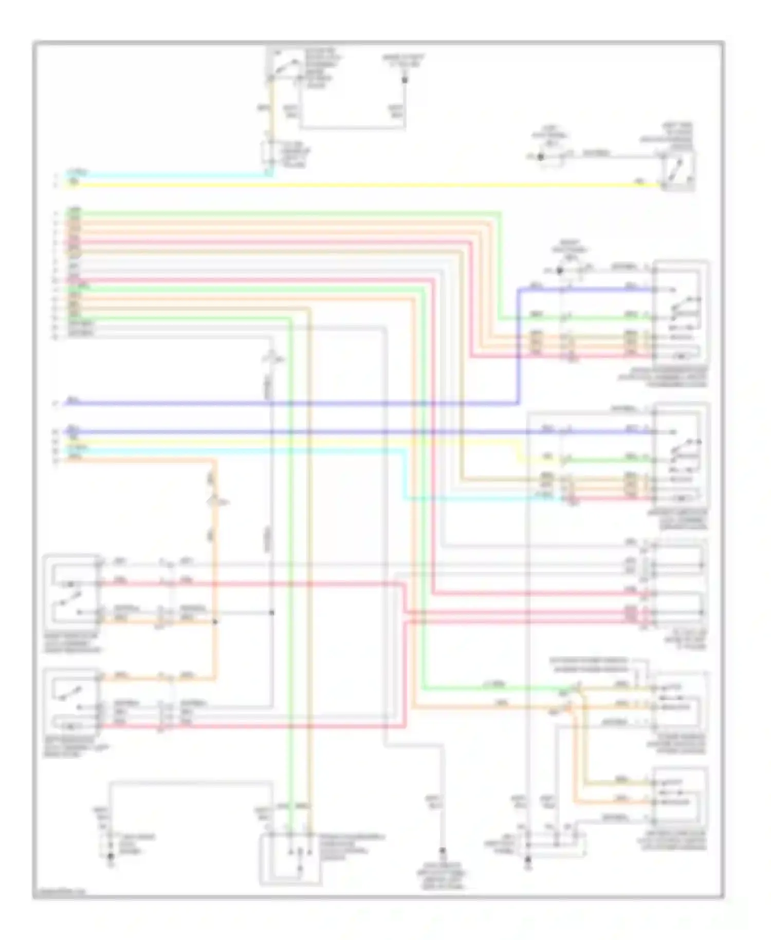 Yaris Toyota III (2010-2014): Forced entry circuit, sedan (2 of 2)