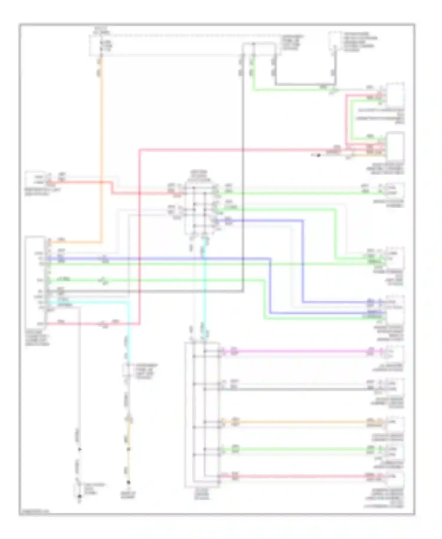 Yaris Toyota III (2010-2014): Computer data lines circuit, hatchback