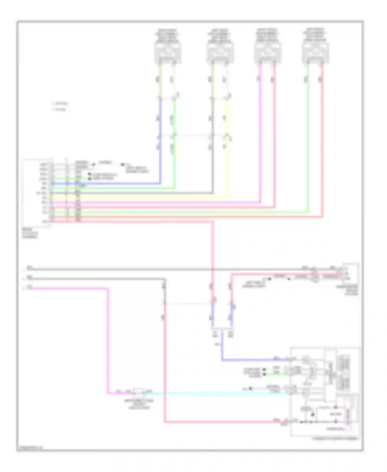 Yaris Toyota III (2010-2014): Cruise control circuit, hatchback (2 of 2)