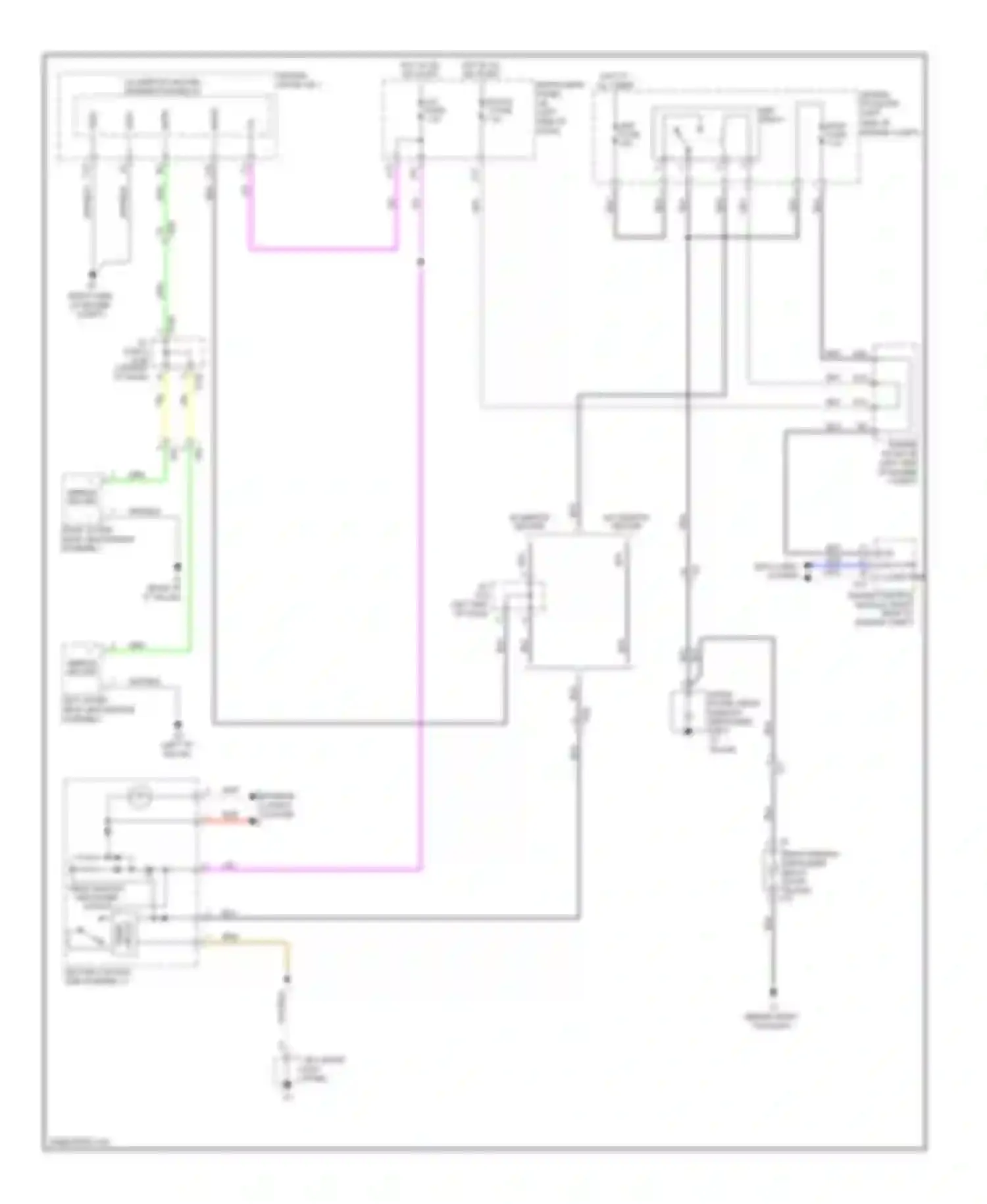 Yaris Toyota III (2010-2014): Defoggers circuit, hatchback