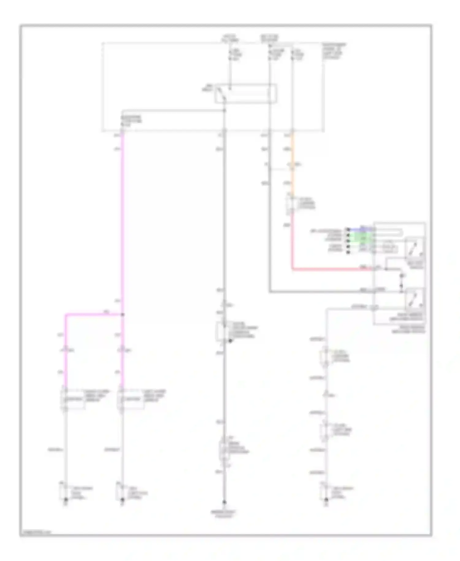 Yaris Toyota III (2010-2014): Defoggers circuit, sedan
