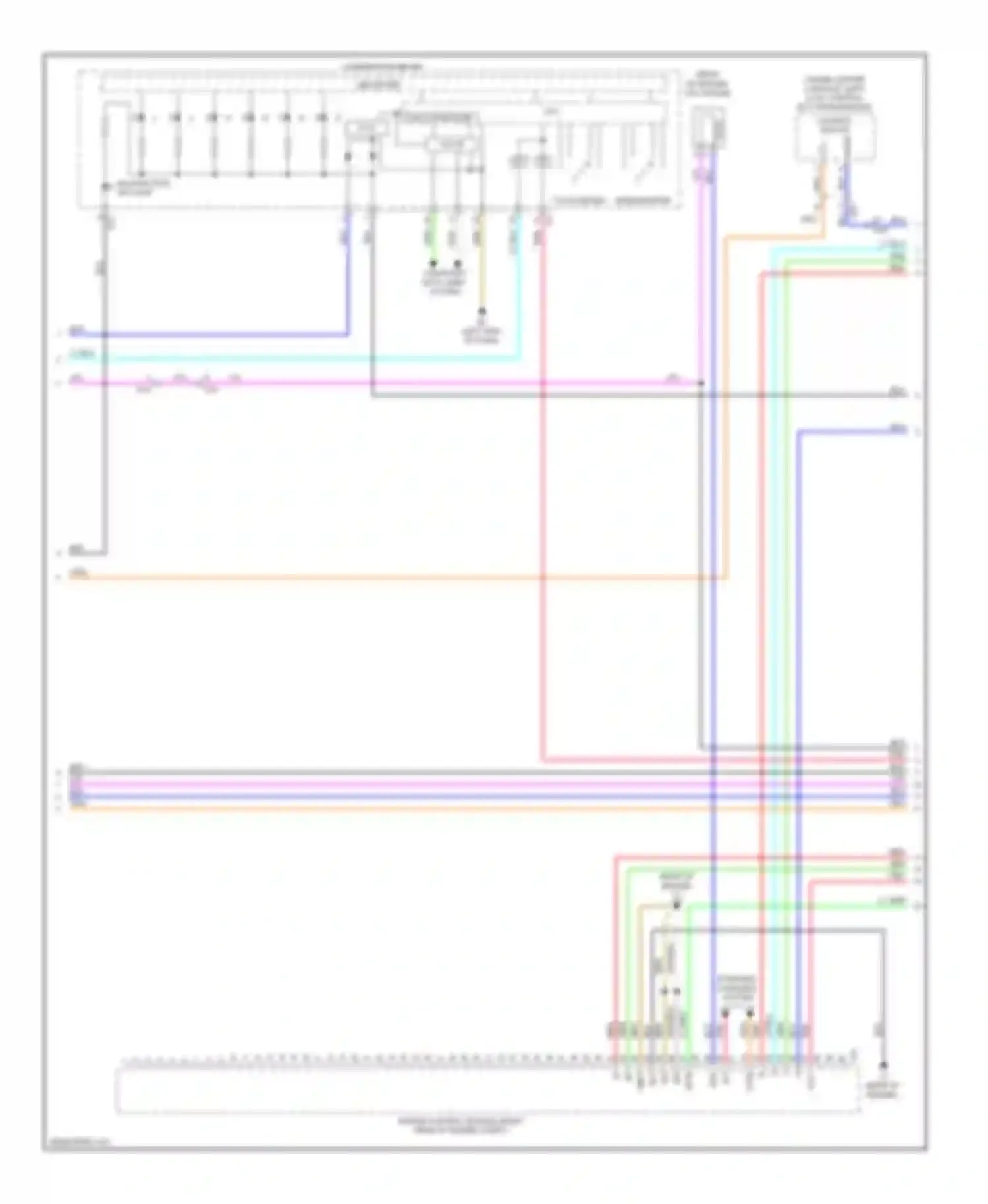 Yaris Toyota III (2010-2014): Wiring diagram engine performance 1.5l, sedan (2 of 4)