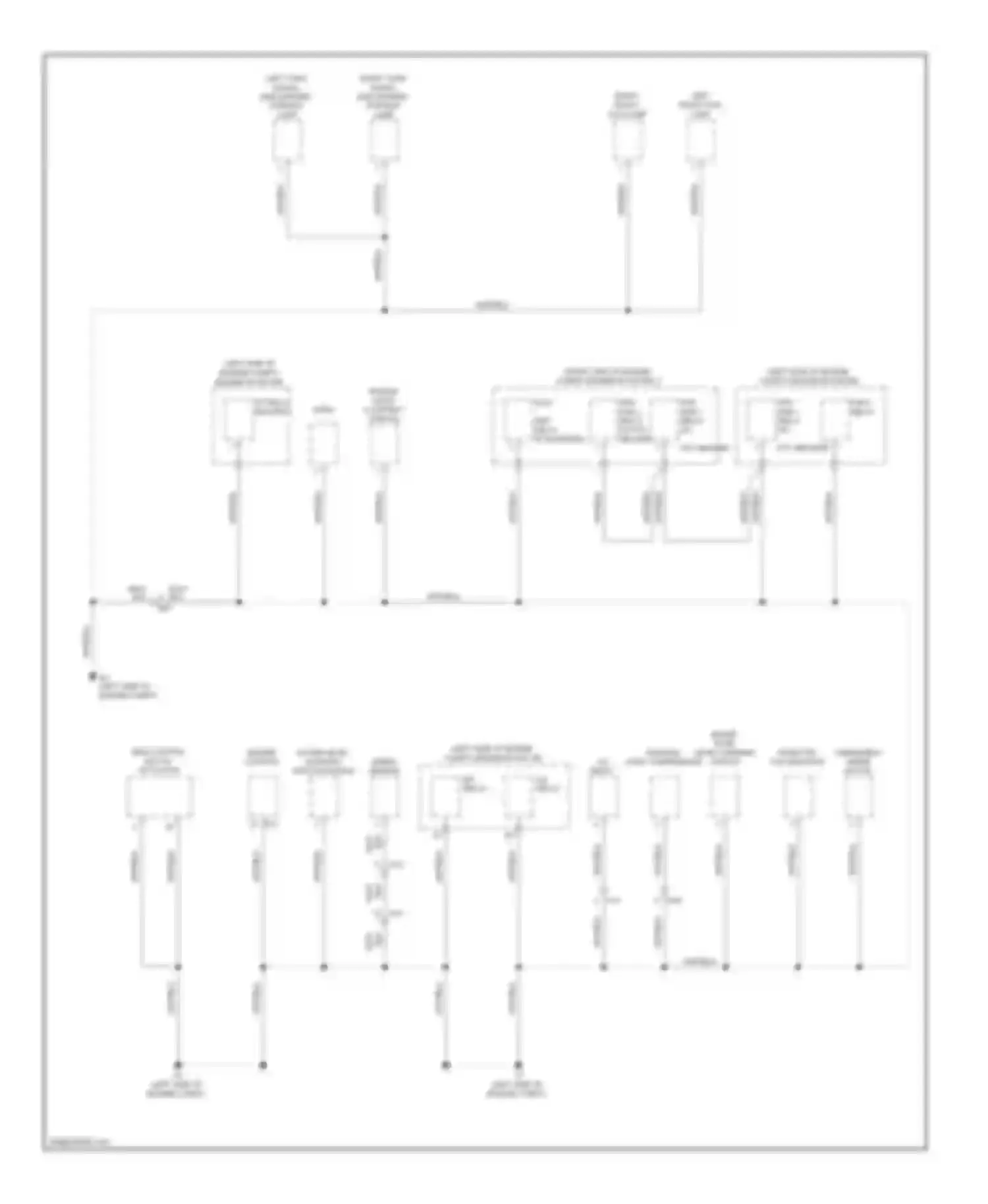Yaris Toyota III (2010-2014): Ground distribution circuit, sedan (2 of 3)