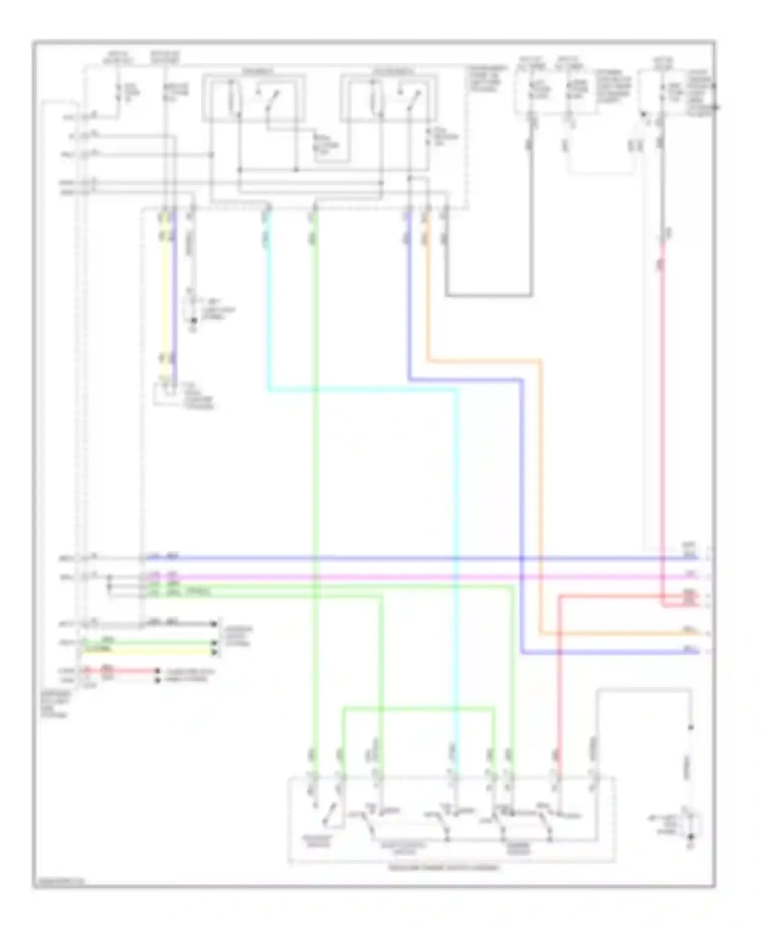 Yaris Toyota III (2010-2014): Headlights circuit, without drl hatchback (1 of 2)