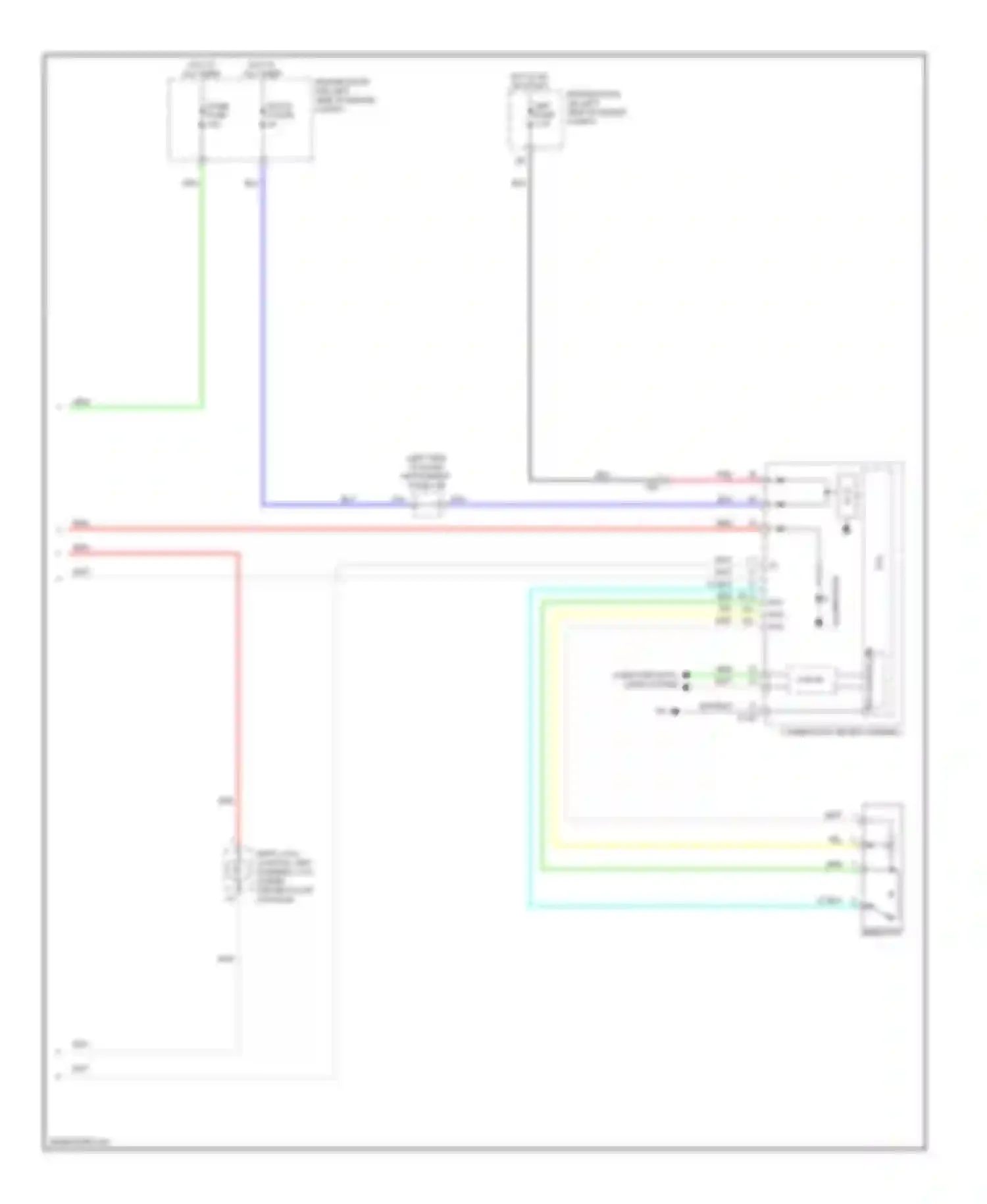 Yaris Toyota III (2010-2014): Instrument illumination circuit, hatchback (2 of 2)