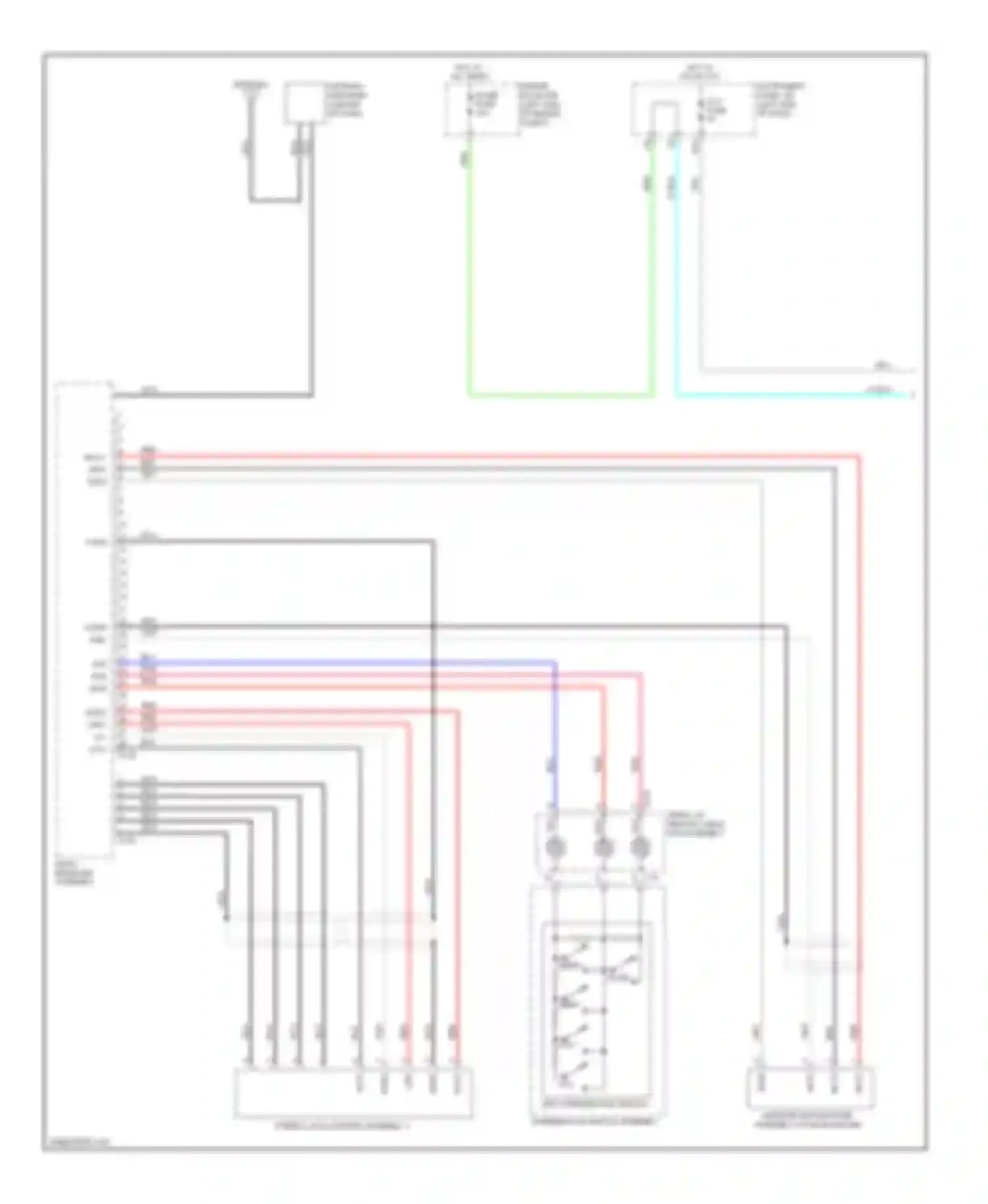 Yaris Toyota III (2010-2014): Radio circuit, hatchback (1 of 2)