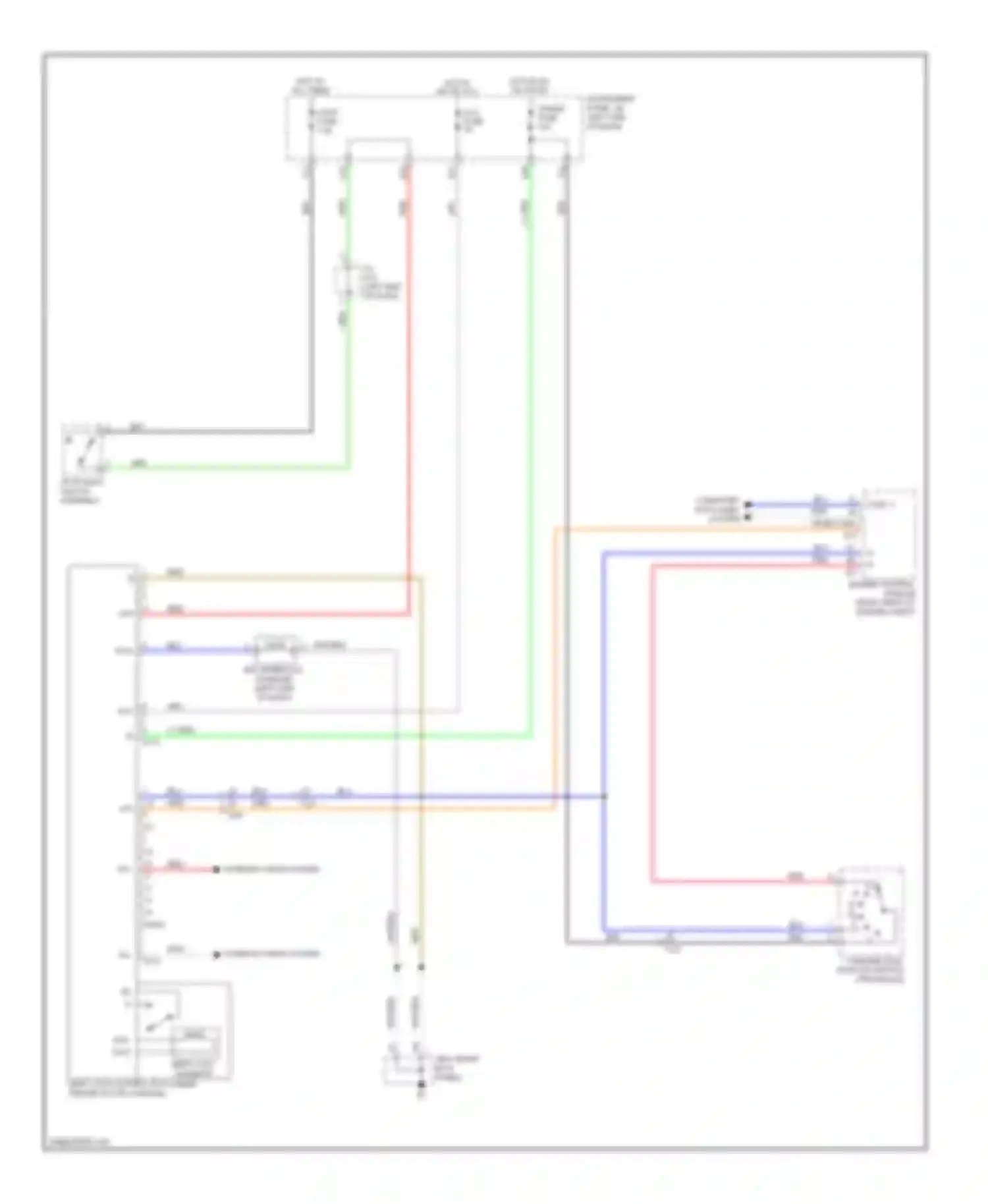 Yaris Toyota III (2010-2014): Shift interlock circuit, hatchback
