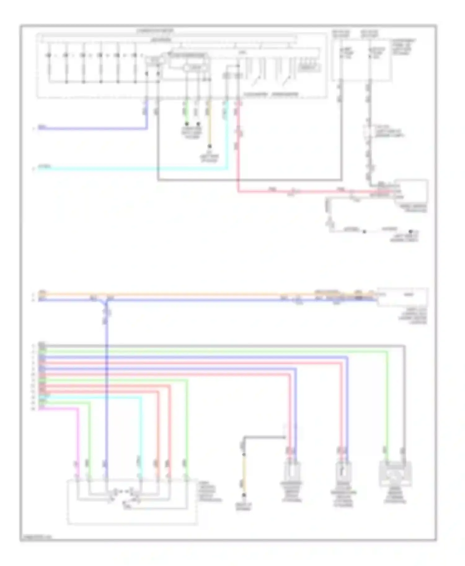 Yaris Toyota III (2010-2014): Transmission circuit, sedan (2 of 2)