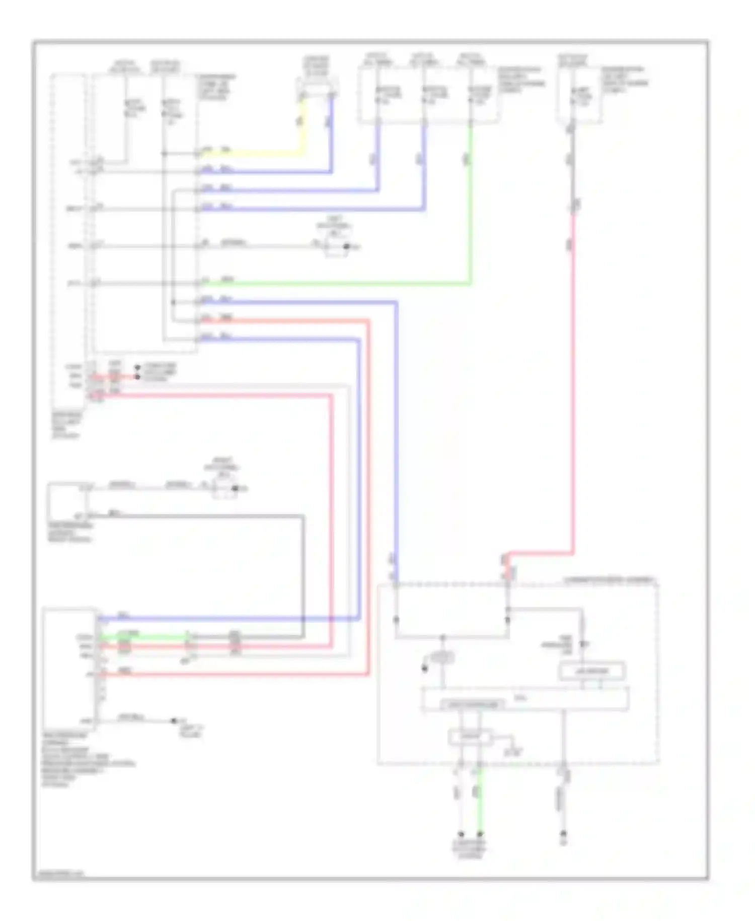 Yaris Toyota III (2010-2014): Tire pressure monitoring circuit, hatchback