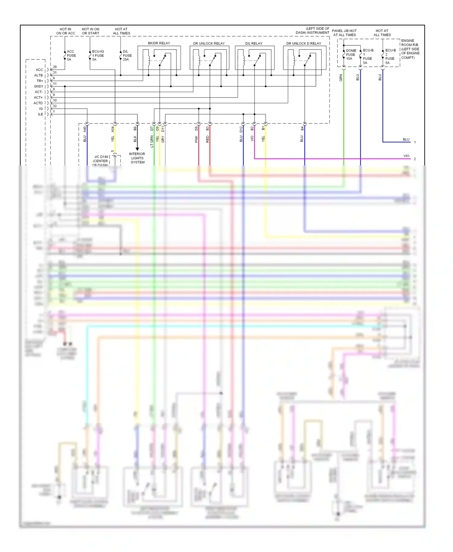 Wiring diagram computer data lines system for Toyota Yaris III (2010-2014) (29 of 49)