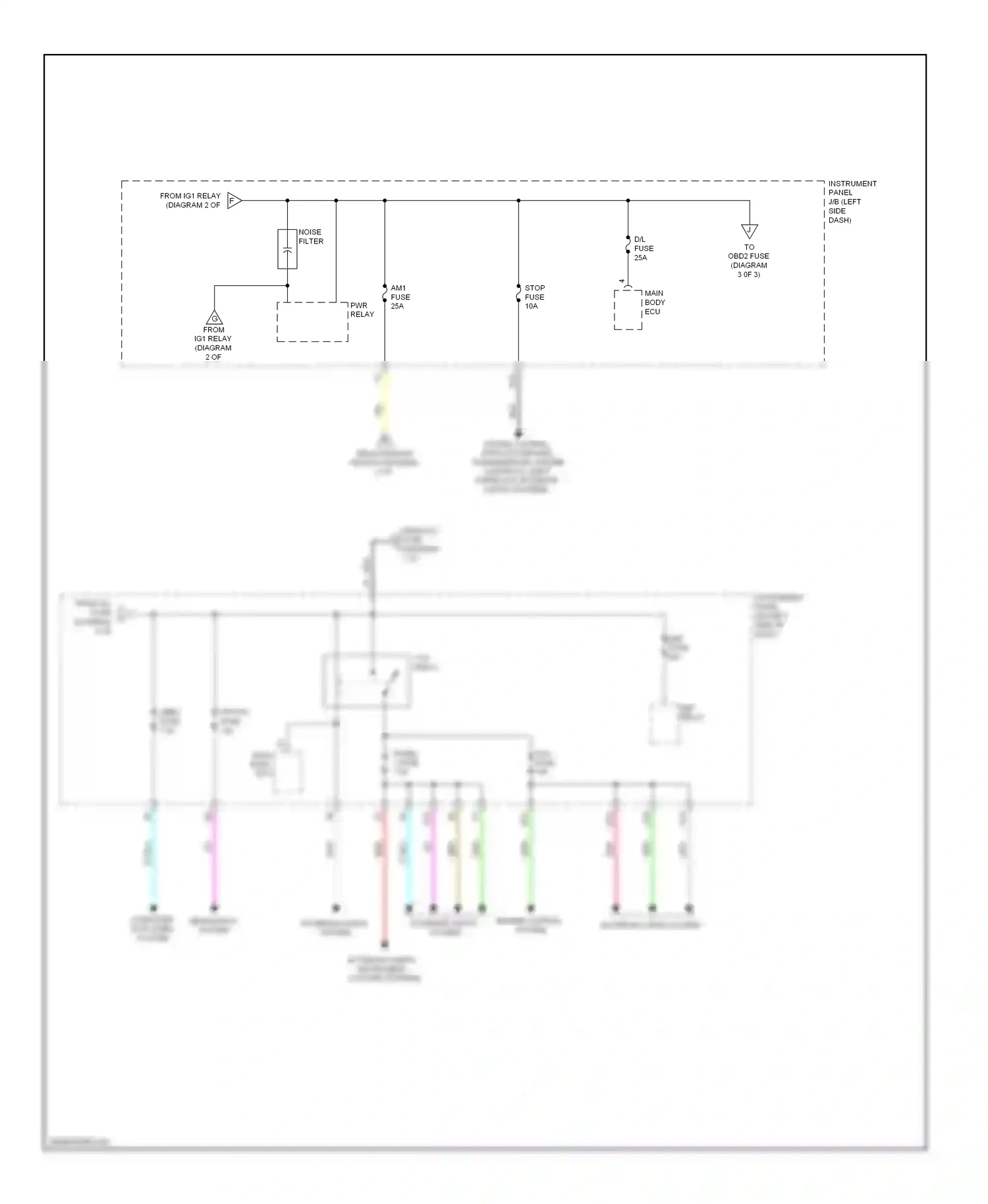 Wiring diagram computer data lines system for Toyota Yaris III (2010-2014) (28 of 49)