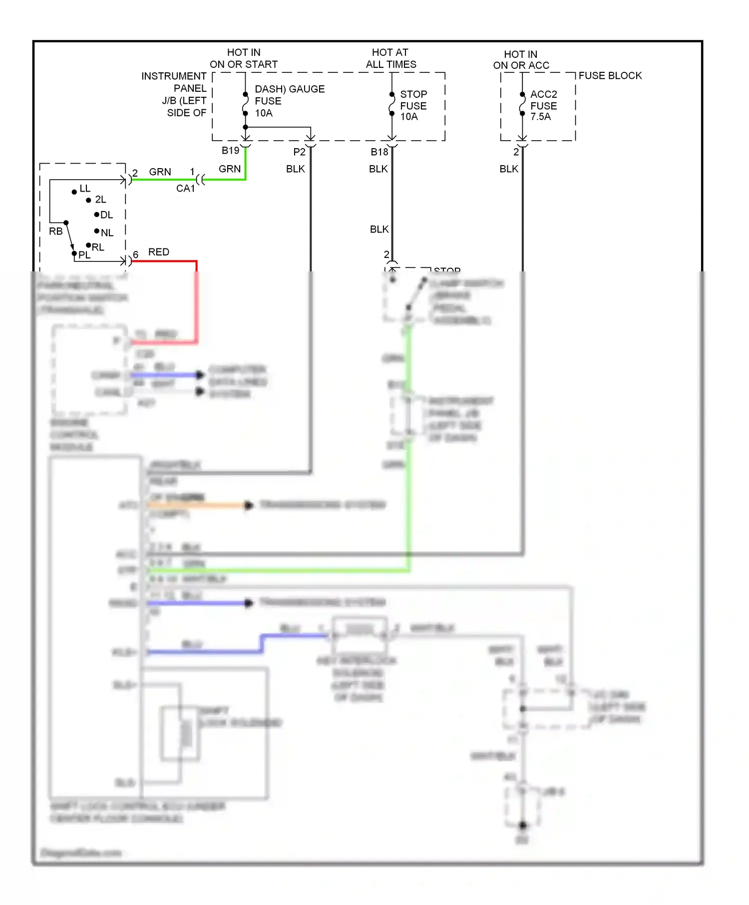 Wiring diagram computer data lines system for Toyota Yaris III (2010-2014) (33 of 49)