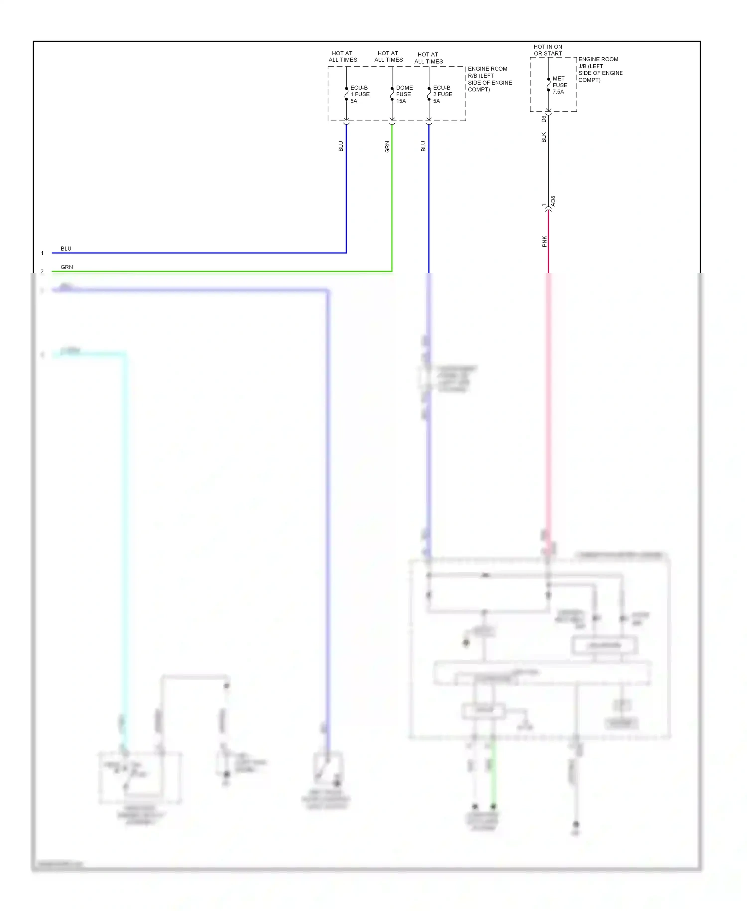 Wiring diagram computer data lines system for Toyota Yaris III (2010-2014) (44 of 49)