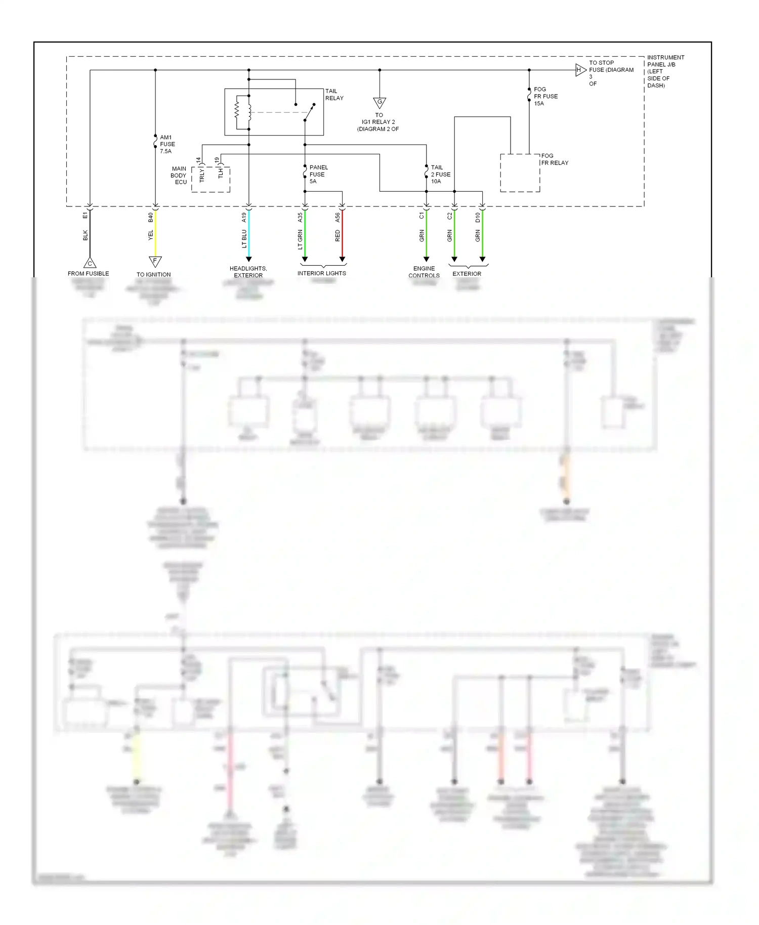 Wiring diagram computer data lines system for Toyota Yaris III (2010-2014) (27 of 49)