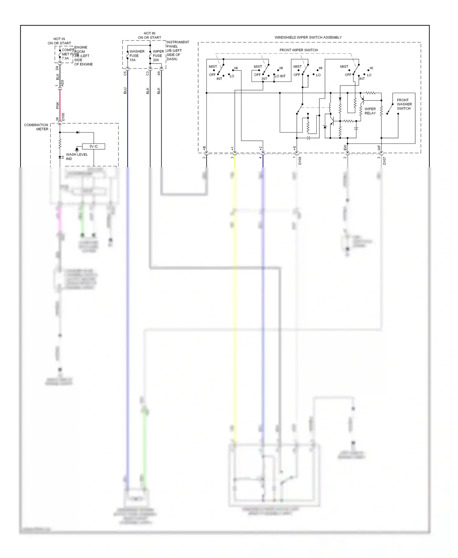 Wiring diagram cpu can controller for Toyota Yaris III (2010-2014) (2 of 4)
