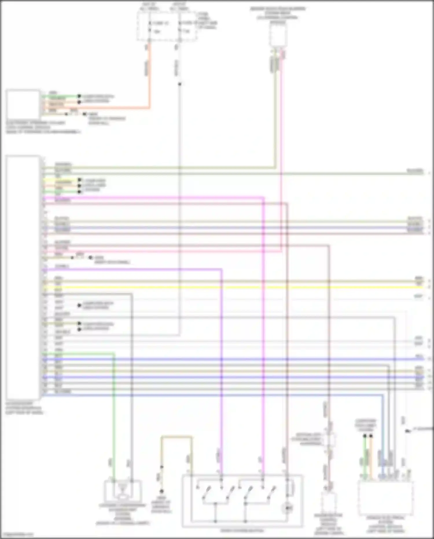 Arteon R Volkswagen I (2020-2024): Access/start circuit (1 of 2)