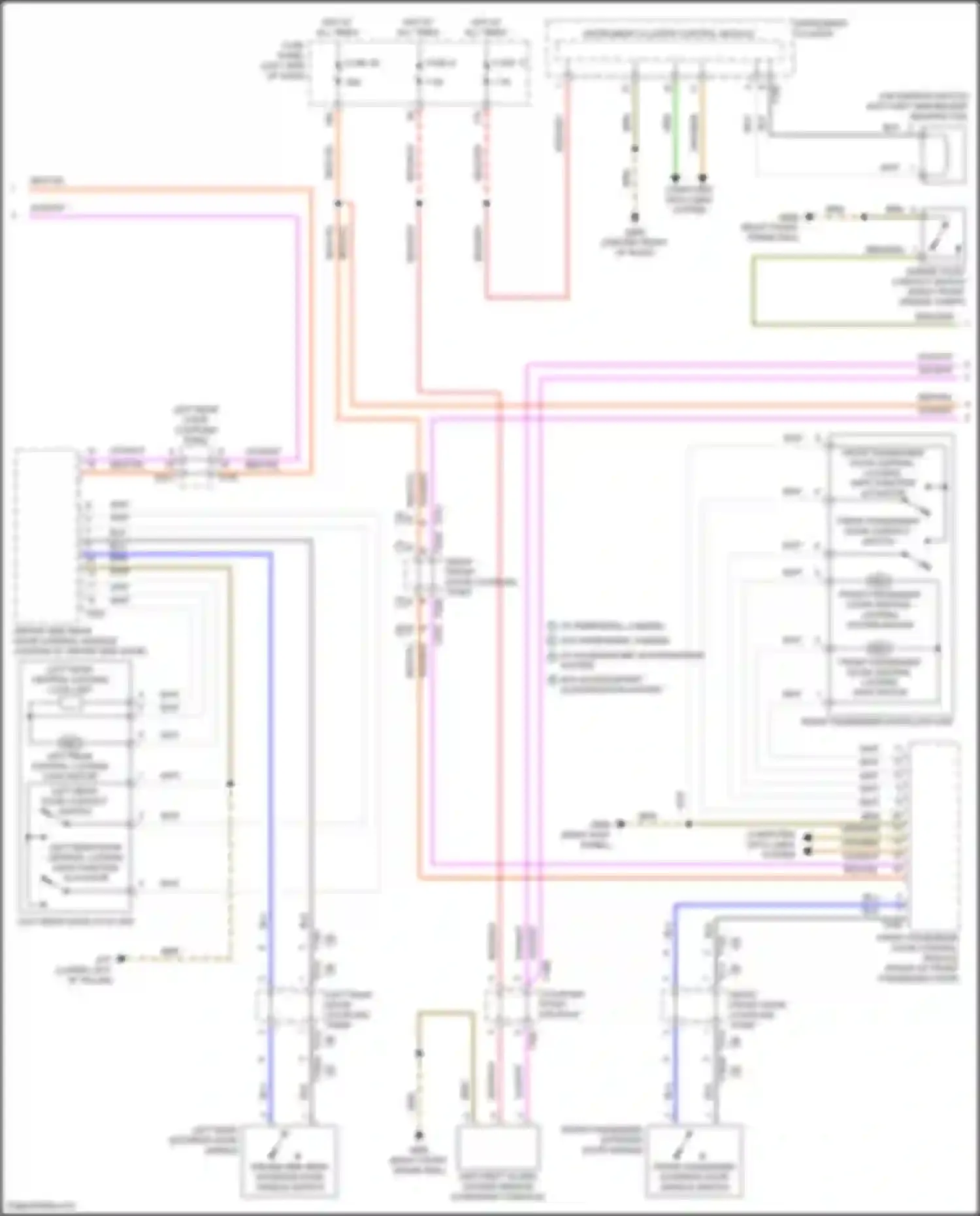 Arteon R Volkswagen I (2020-2024): Forced entry circuit (2 of 3)