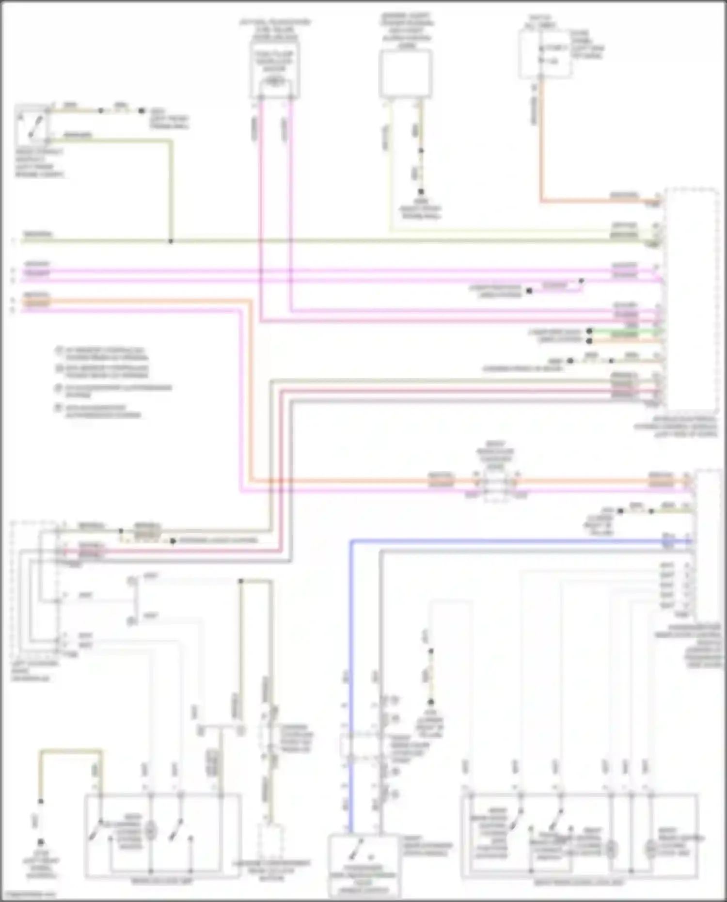 Arteon R Volkswagen I (2020-2024): Forced entry circuit (3 of 3)
