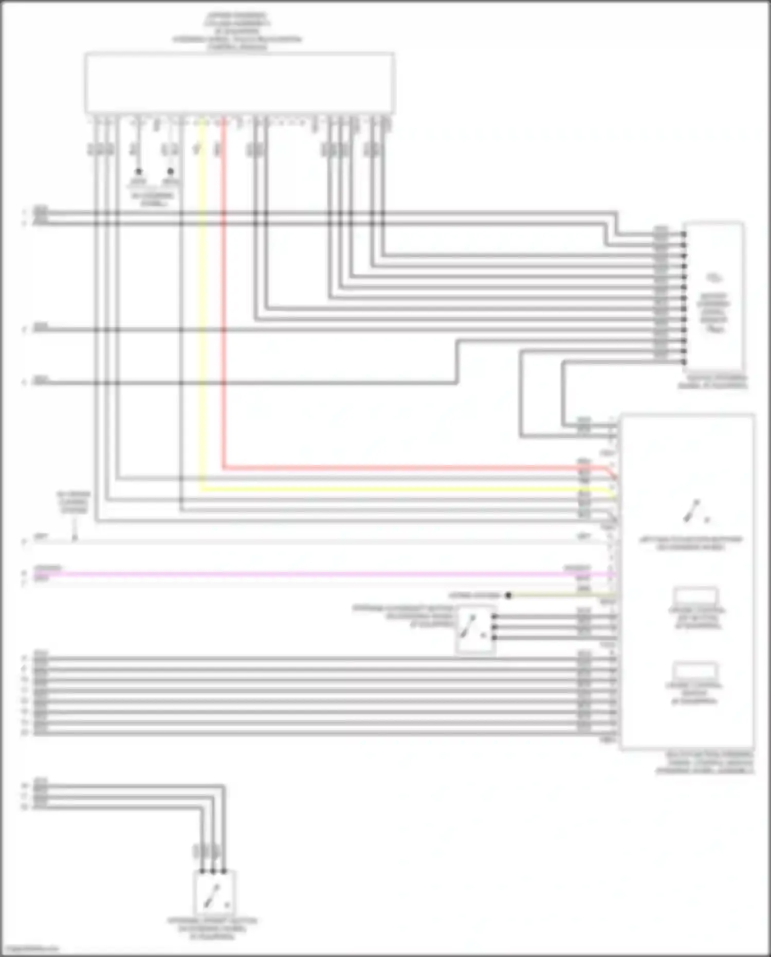 Arteon R Volkswagen I (2020-2024): Steering column electronic systems control module circuit (2 of 2)