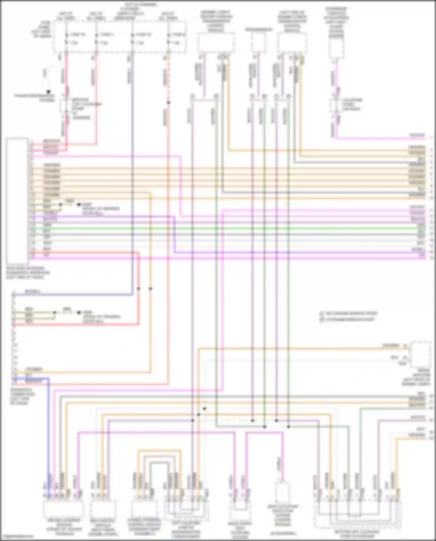 Arteon R Volkswagen I (2020-2024): Computer data lines circuit (1 of 5)