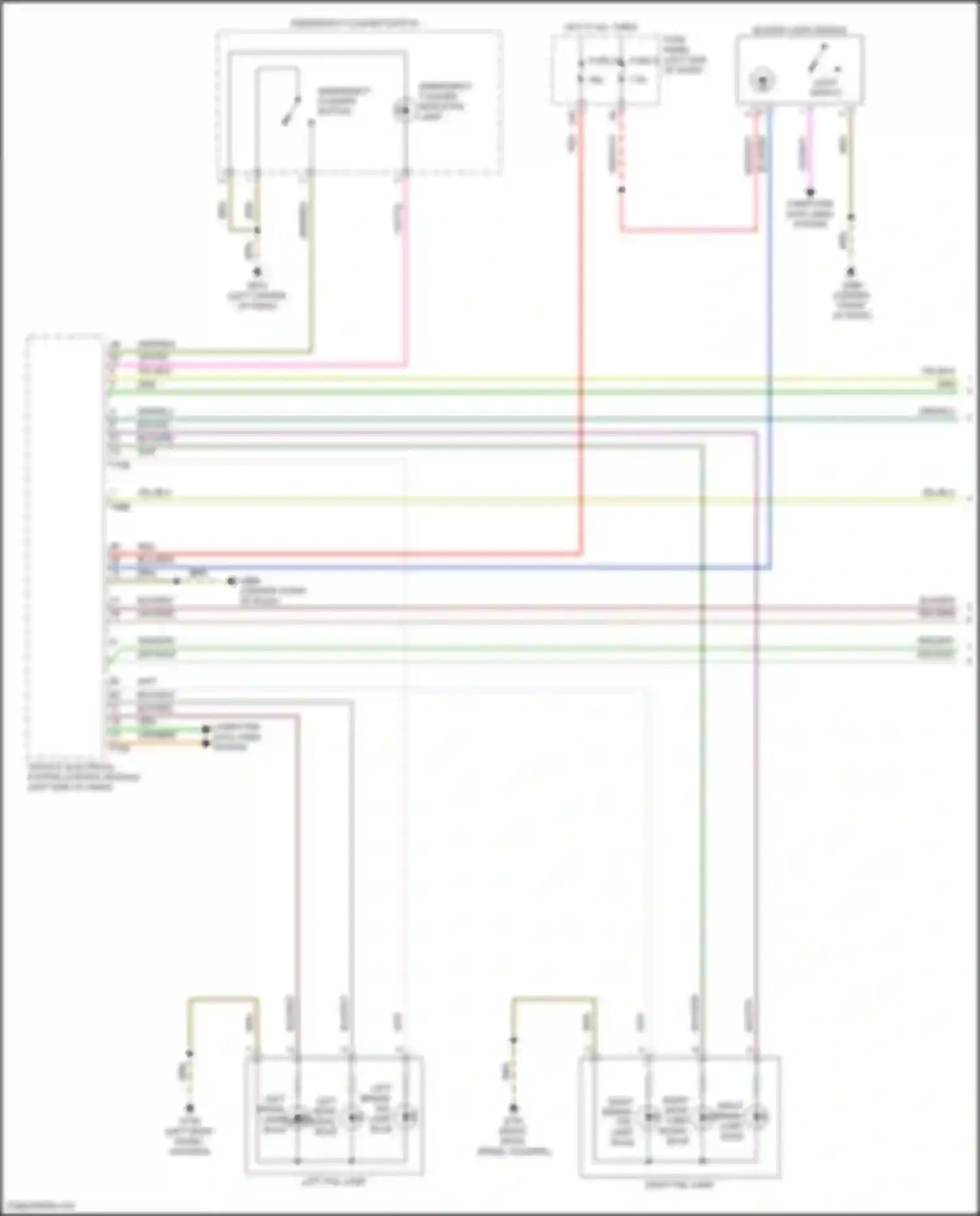 Arteon R Volkswagen I (2020-2024): Exterior lamps circuit (1 of 4)