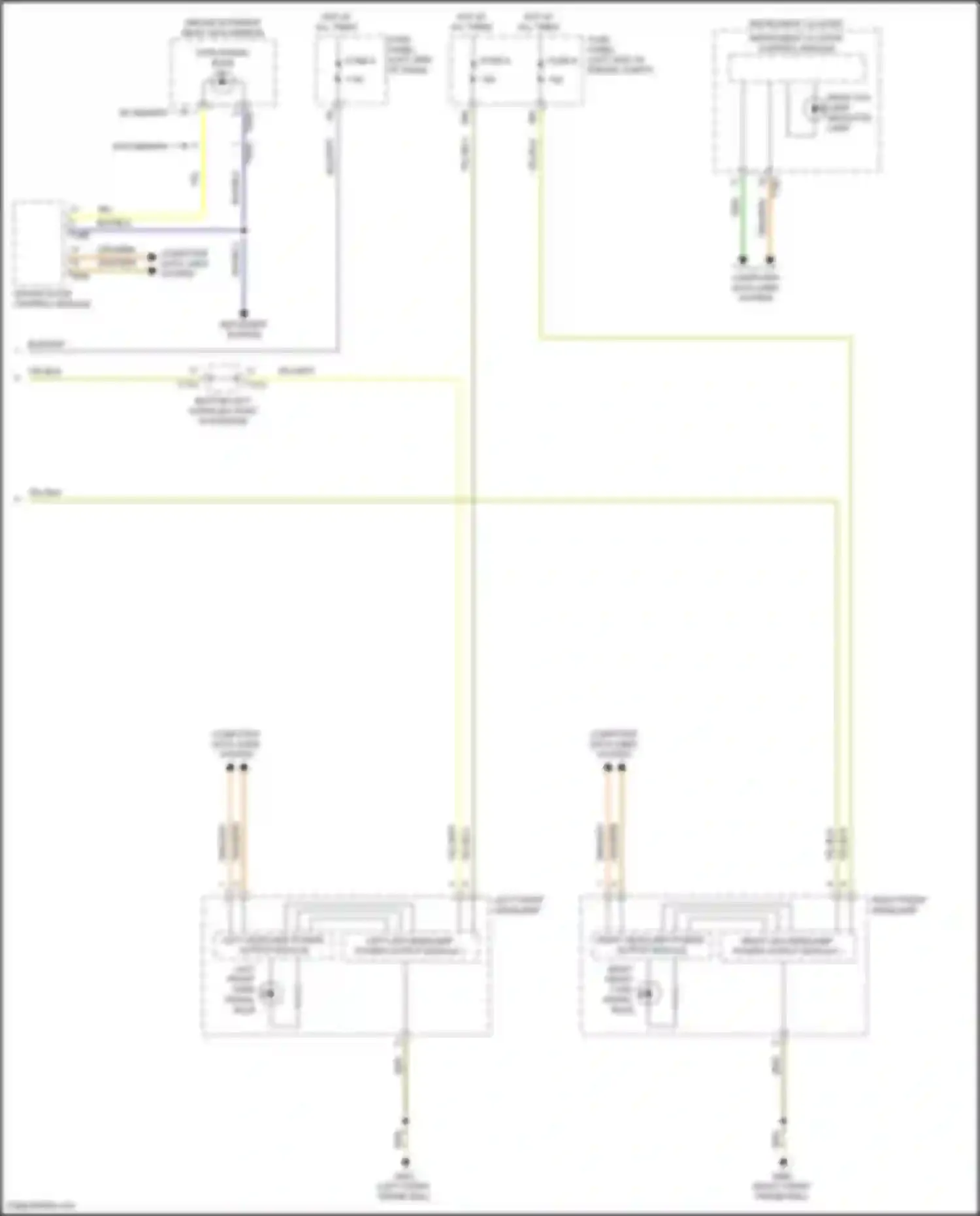 Arteon R Volkswagen I (2020-2024): Exterior lamps circuit (4 of 4)