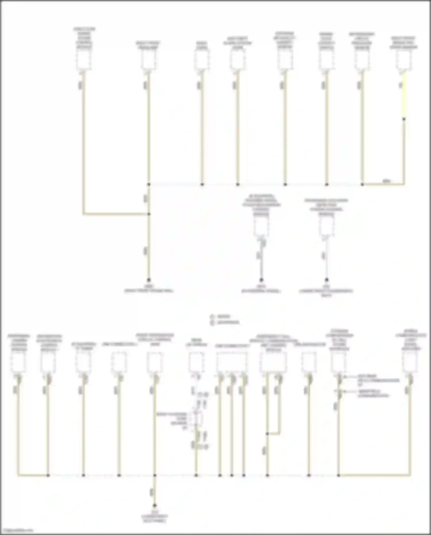 Arteon R Volkswagen I (2020-2024): Ground distribution circuit (5 of 6)