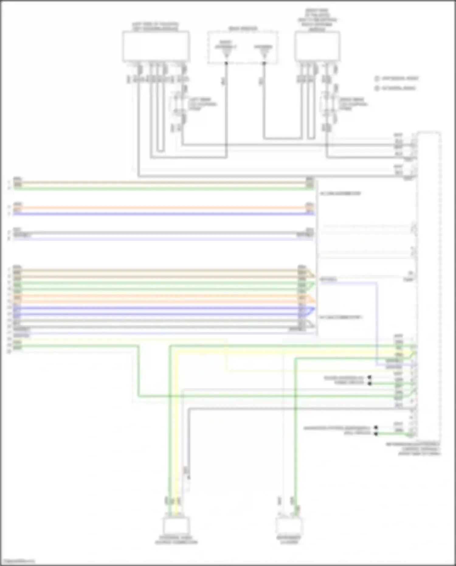 Arteon R Volkswagen I (2020-2024): Navigation circuit, w/ amplifier (5 of 5)
