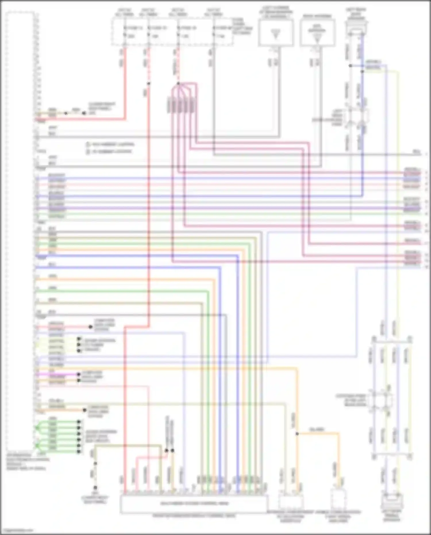 Arteon R Volkswagen I (2020-2024): Navigation circuit, w/o amplifier (1 of 4)