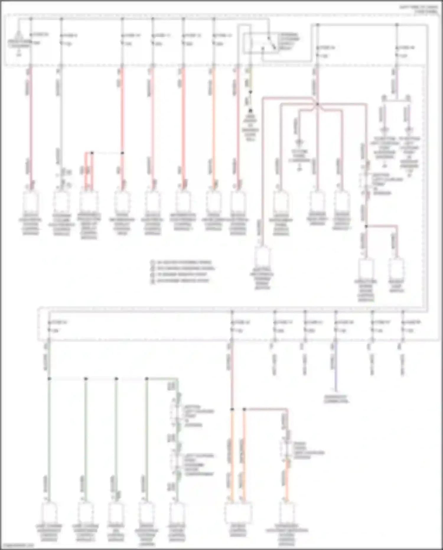 Arteon R Volkswagen I (2020-2024): Power distribution circuit (4 of 6)