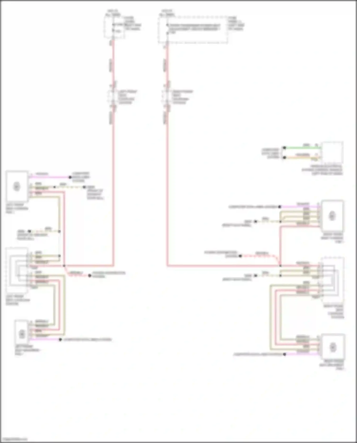 Arteon R Volkswagen I (2020-2024): Seat ventilation circuit
