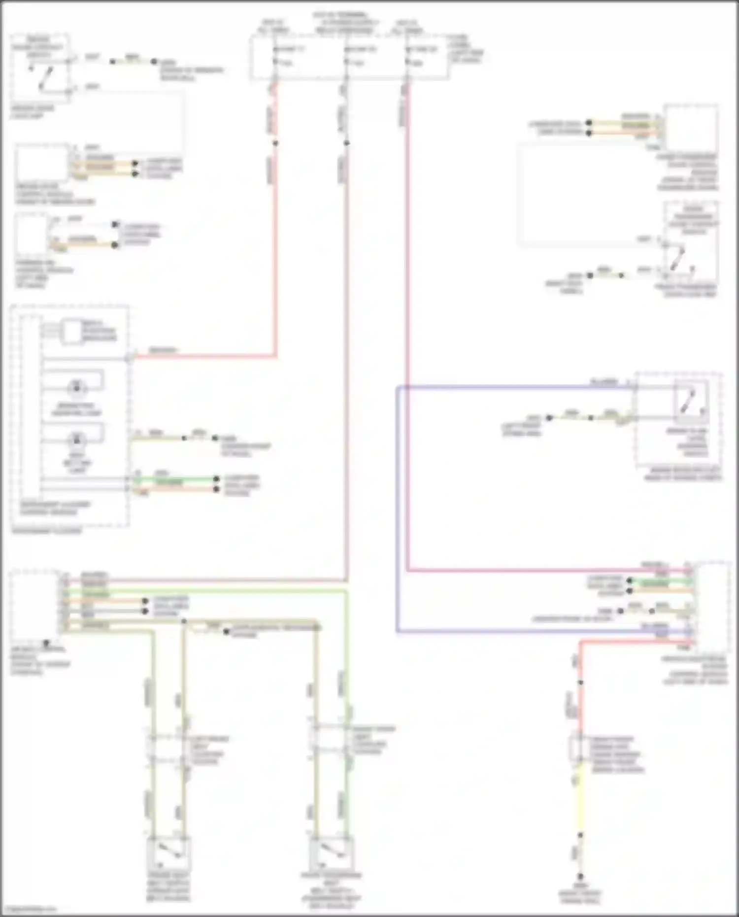 Arteon R Volkswagen I (2020-2024): Chime circuit