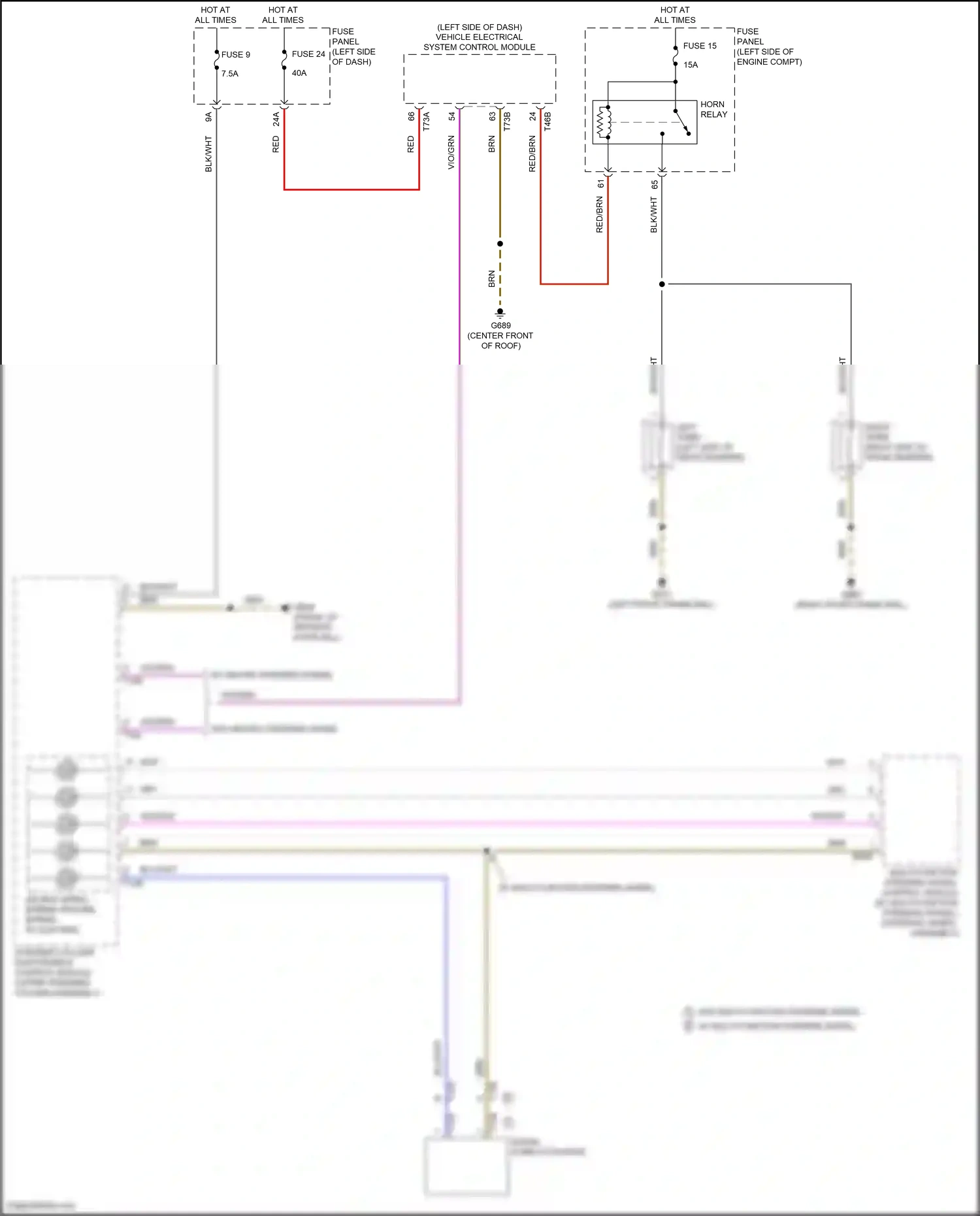 Volkswagen Arteon R I (2020-2024) multi-function steering wheel control module wiring diagram  (4 of 5)