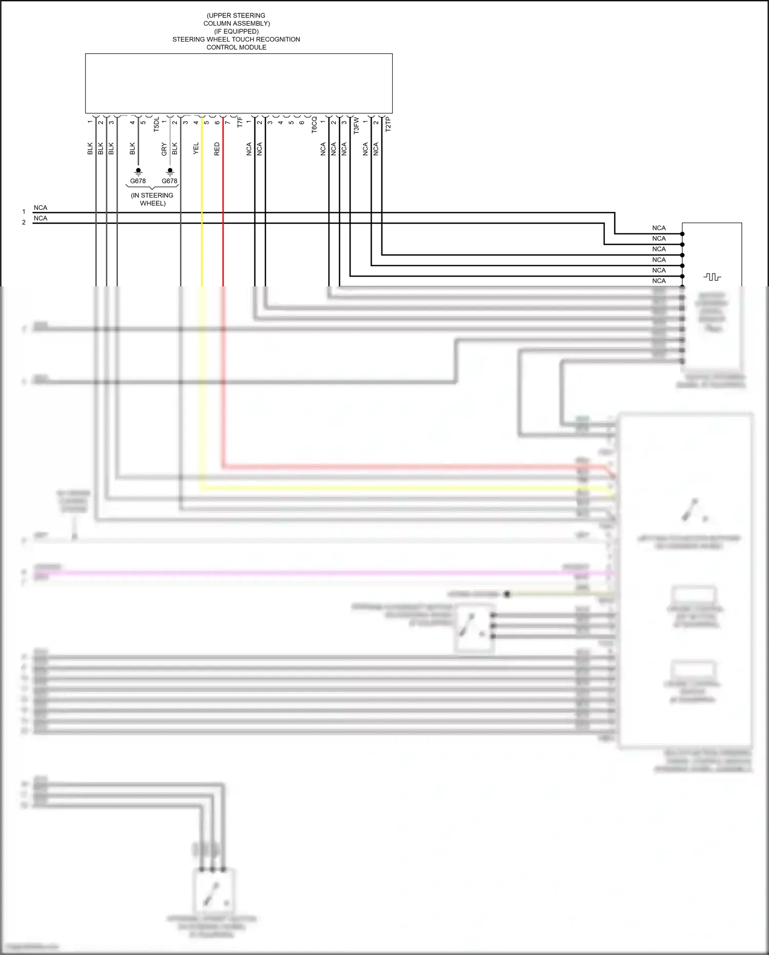 Volkswagen Arteon R I (2020-2024) multi-function steering wheel control module wiring diagram  (5 of 5)