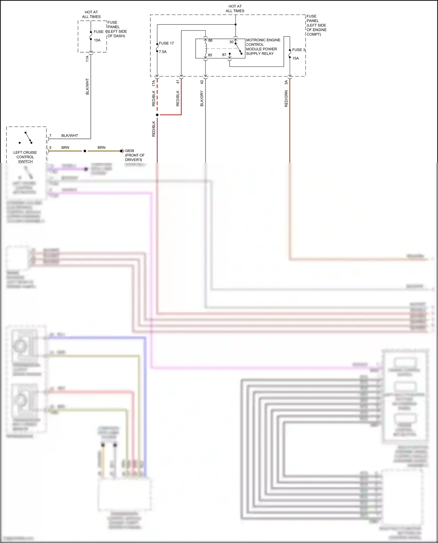 Volkswagen Arteon R I (2020-2024) multi-function steering wheel control module wiring diagram  (2 of 5)