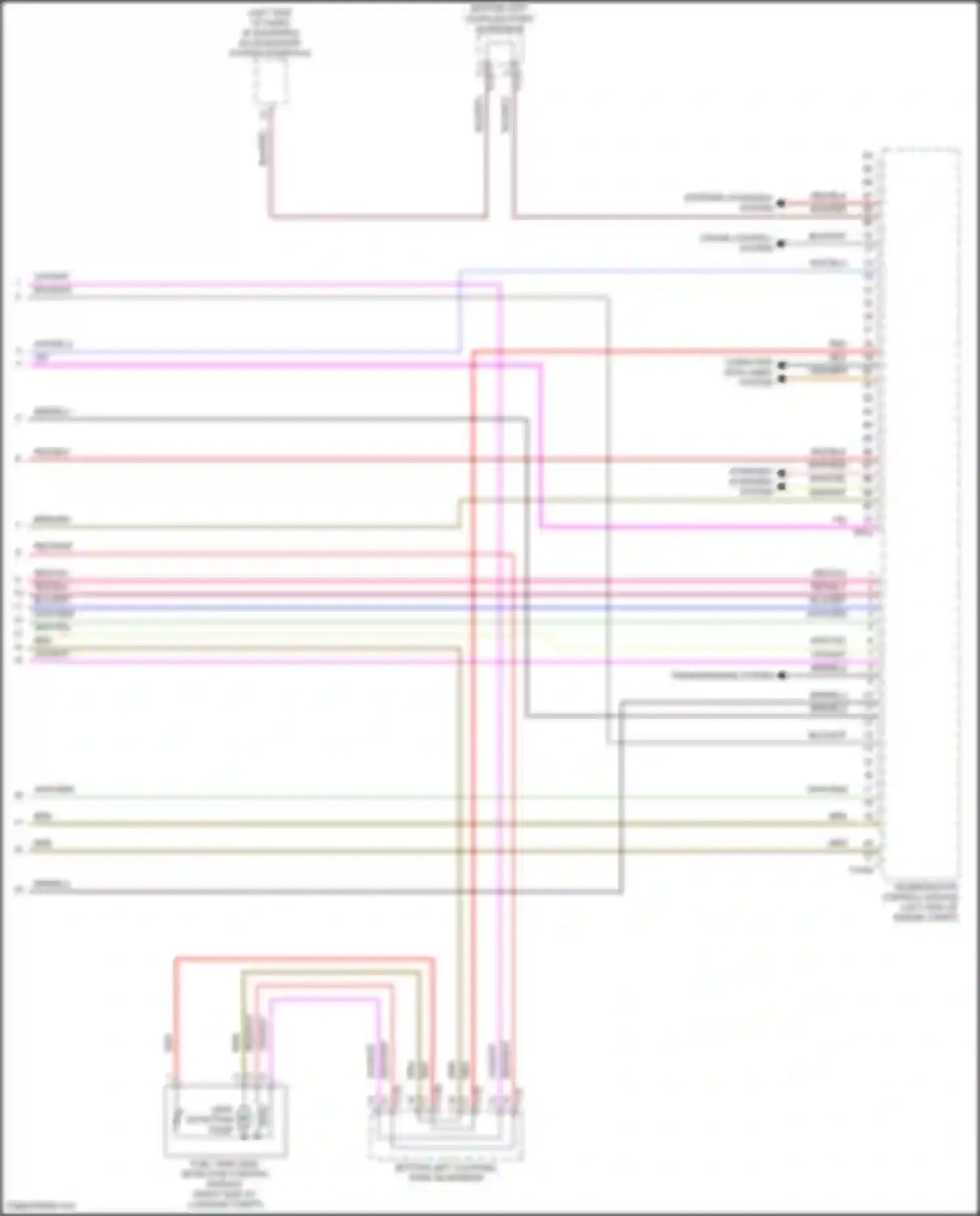 Arteon Volkswagen I facelift (2020-2024): Wiring diagram engine performance 2.0l turbo (10 of 10)
