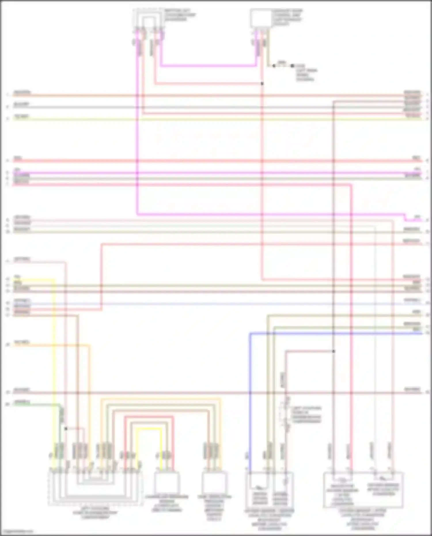 Arteon Volkswagen I facelift (2020-2024): Wiring diagram engine performance 2.0l turbo (2 of 10)