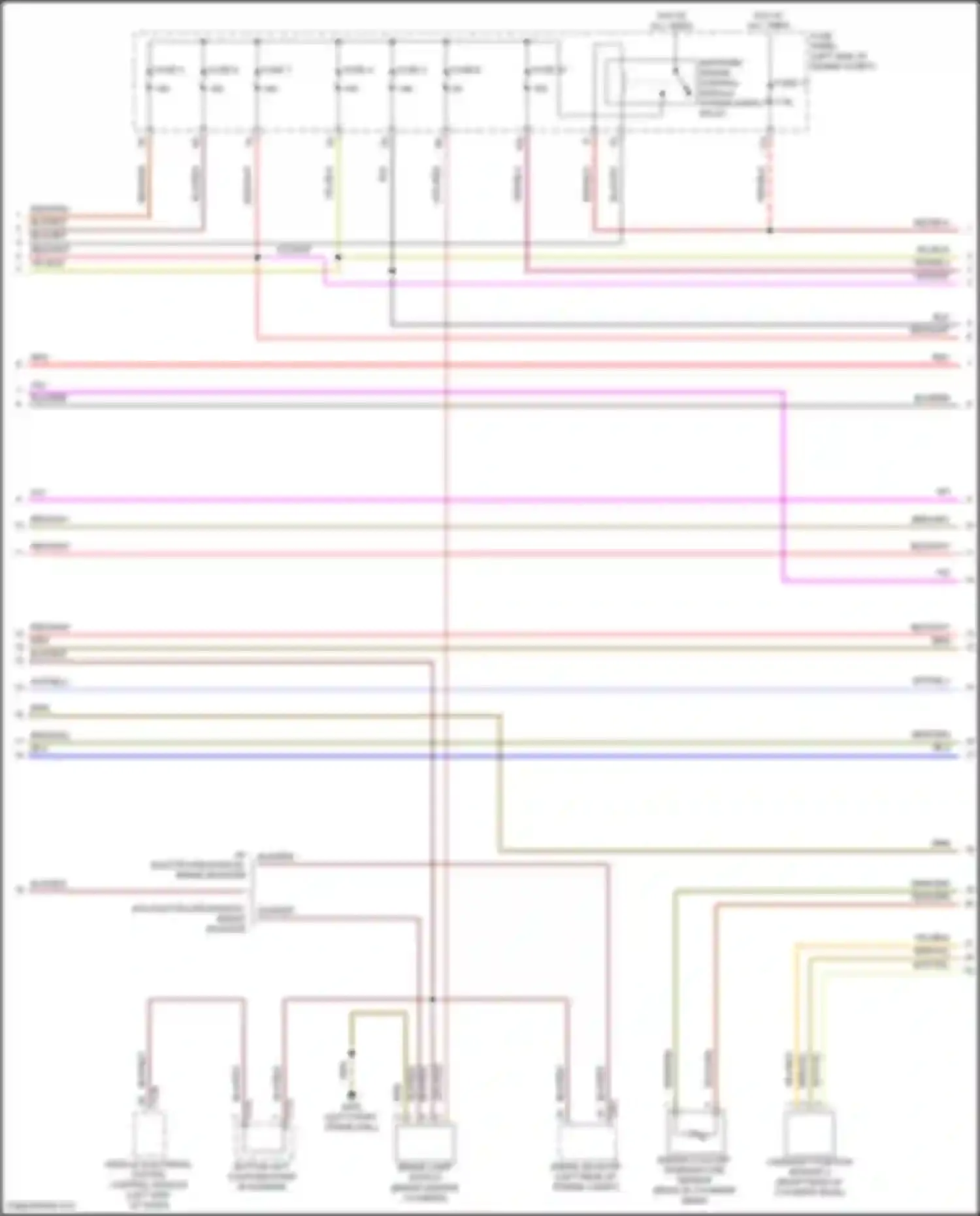 Arteon Volkswagen I facelift (2020-2024): Wiring diagram engine performance 2.0l turbo (3 of 10)