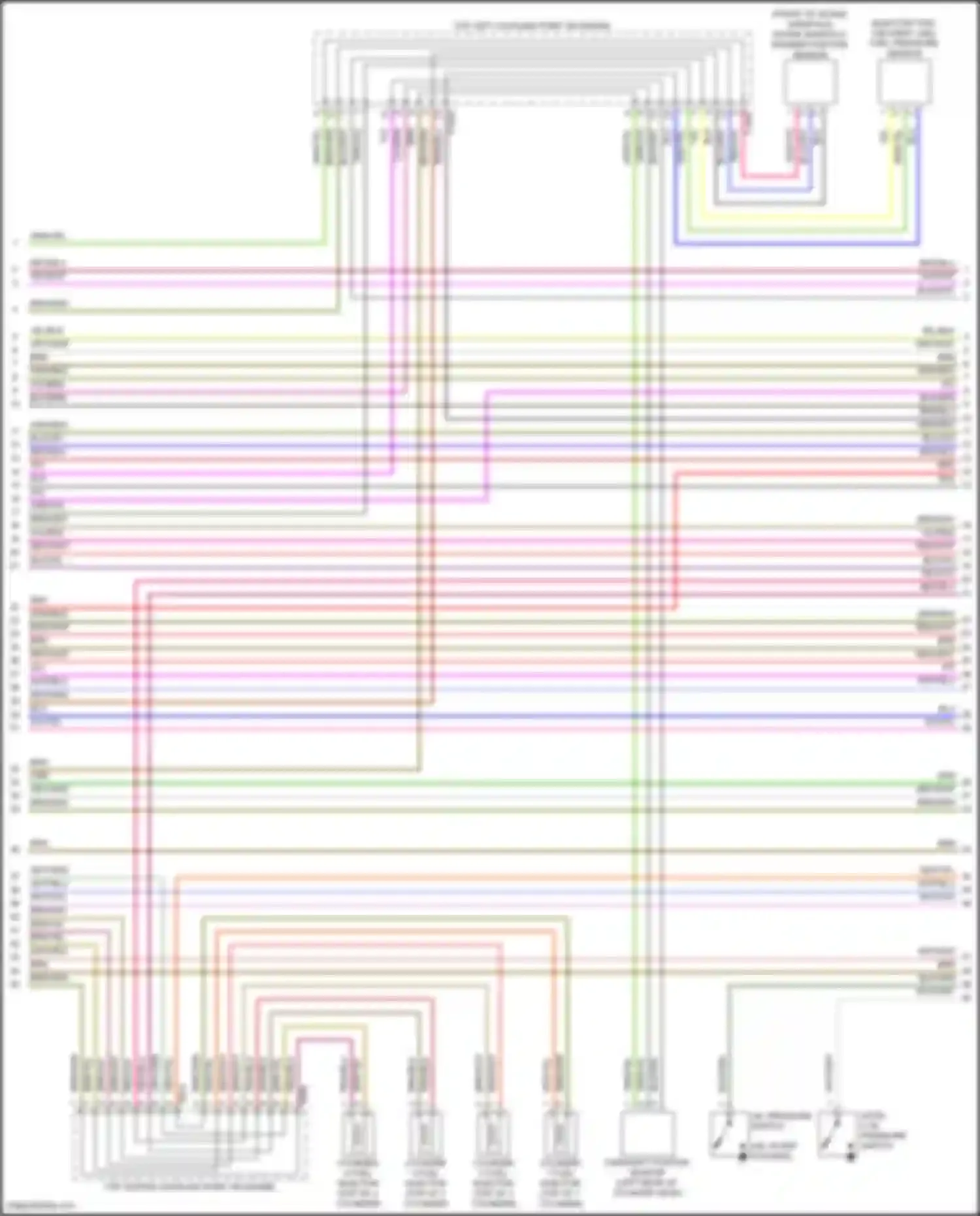 Arteon Volkswagen I facelift (2020-2024): Wiring diagram engine performance 2.0l turbo (5 of 10)