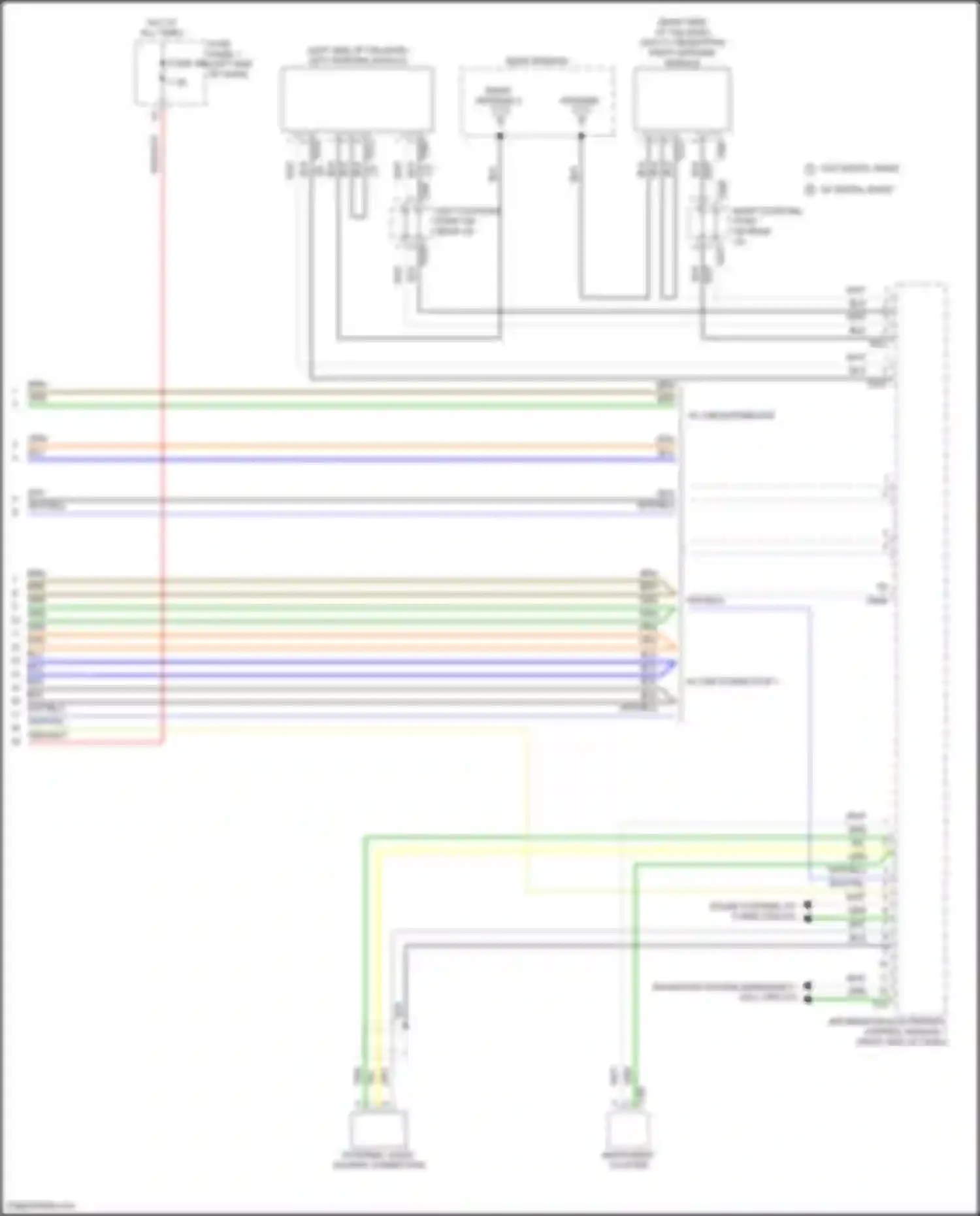Arteon Volkswagen I facelift (2020-2024): Navigation circuit, w/o amplifier (4 of 4)