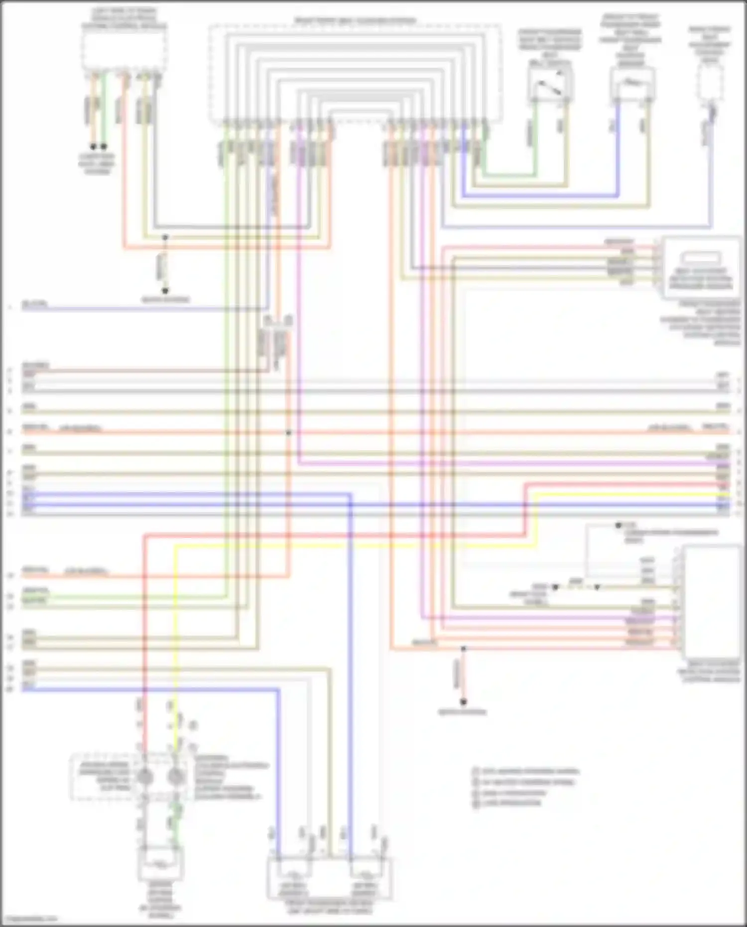 Arteon Volkswagen I facelift (2020-2024): Supplemental restraints circuit (2 of 4)