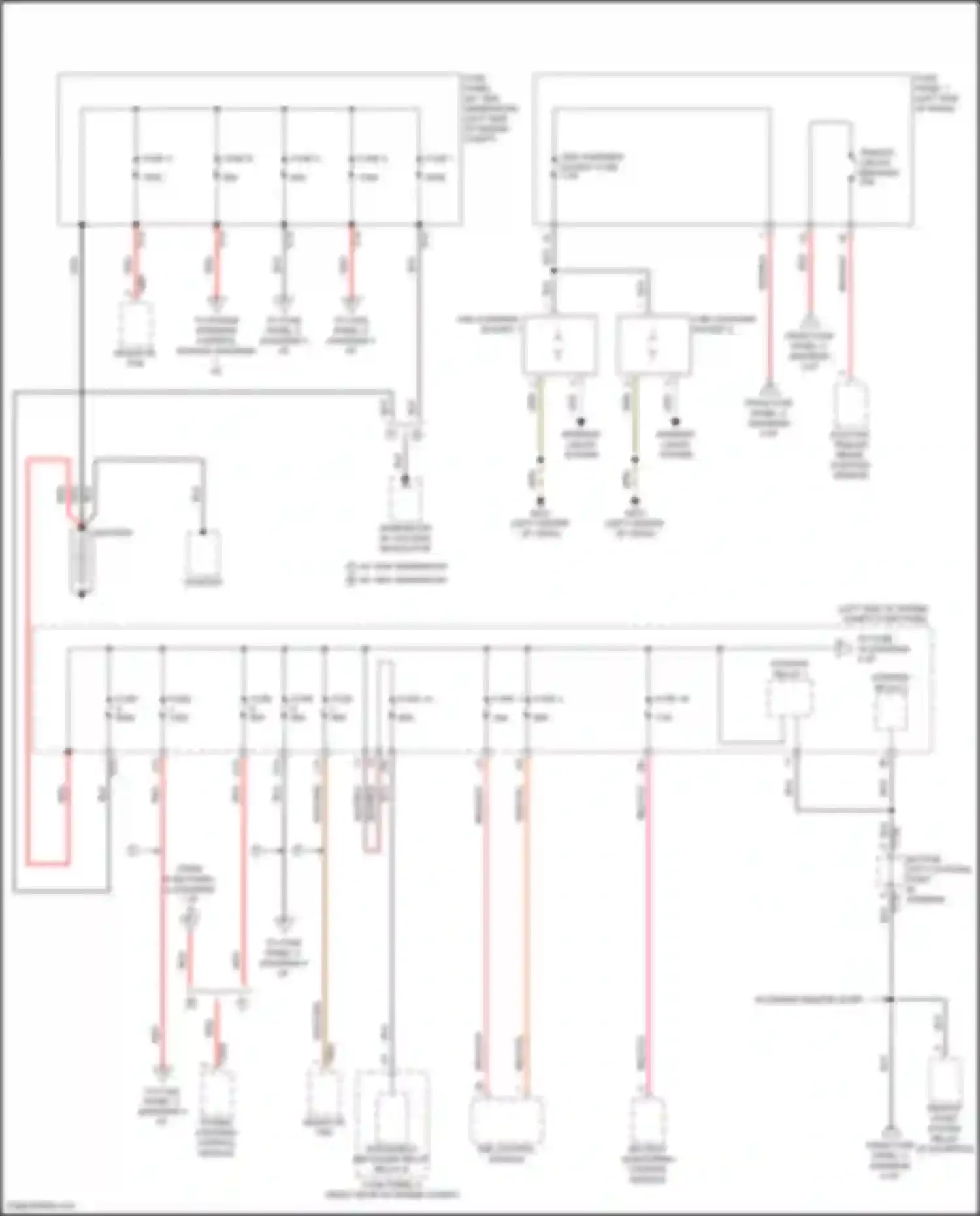 Wiring diagram abs control module for Volkswagen Atlas Cross Sport I (2019-2023) (5 of 6)