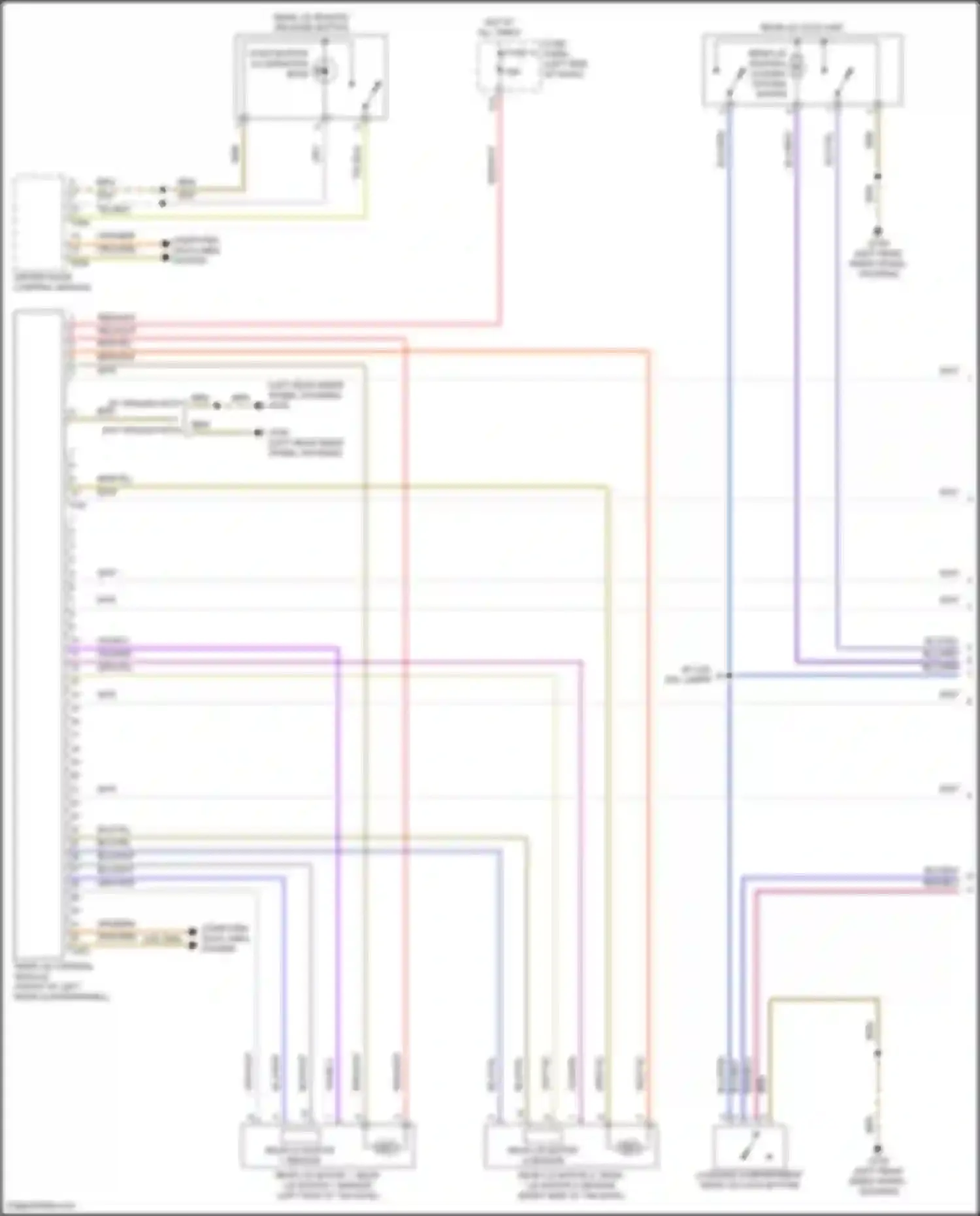 Wiring diagram computer data lines system for Volkswagen Atlas Cross Sport I (2019-2023) (57 of 83)