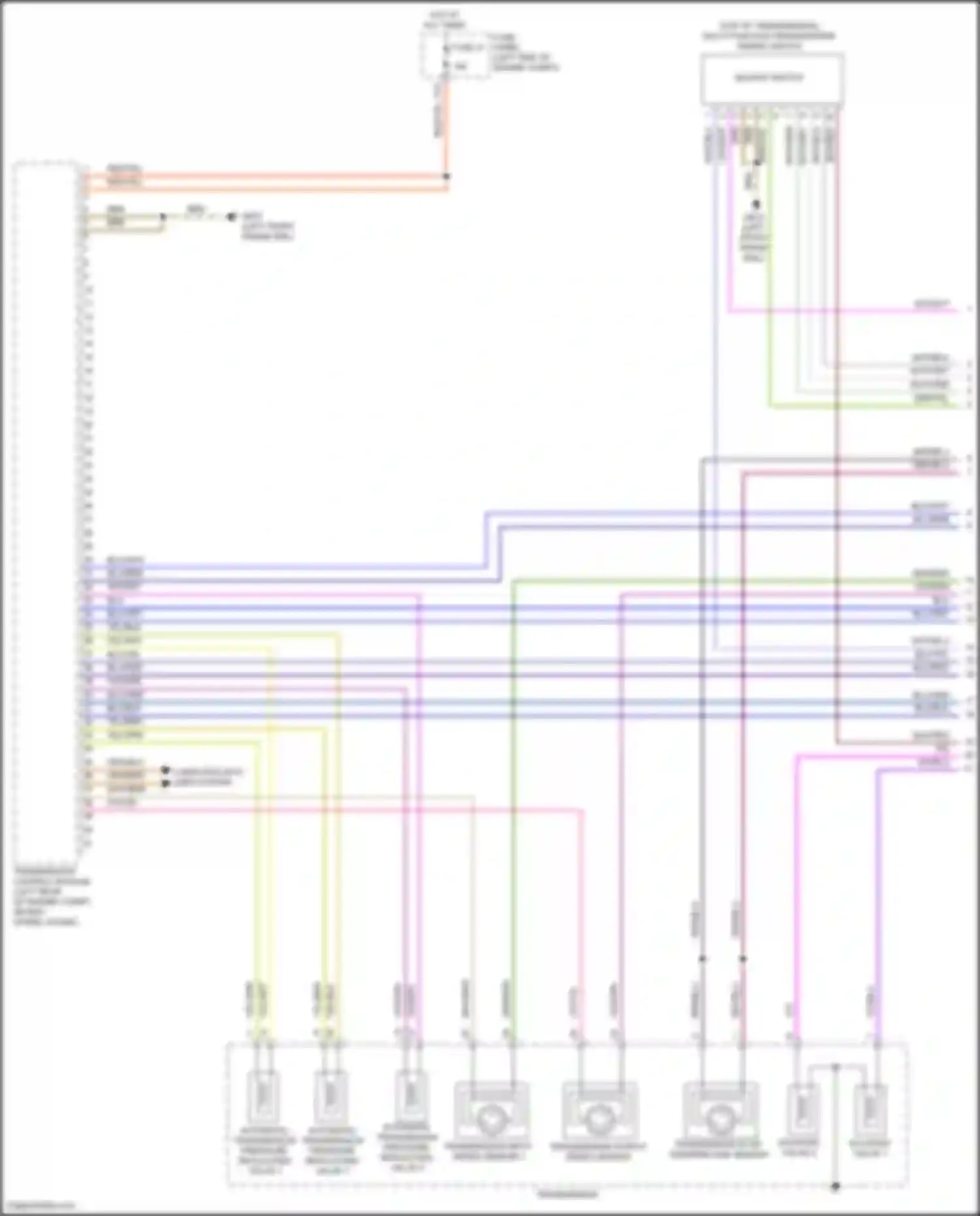 Wiring diagram computer data lines system for Volkswagen Atlas Cross Sport I (2019-2023) (31 of 83)