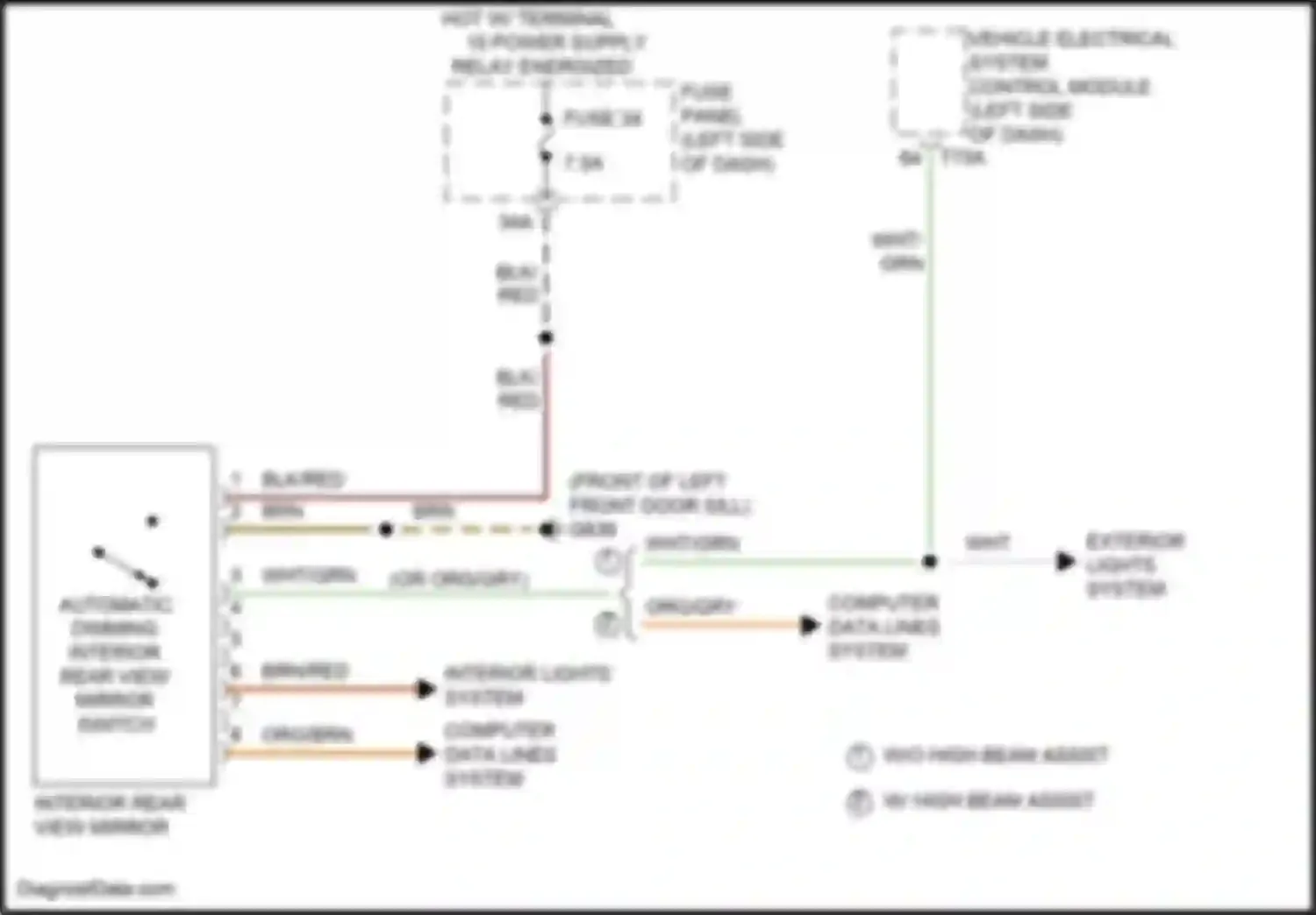 Wiring diagram computer data lines system for Volkswagen Atlas Cross Sport I (2019-2023) (33 of 83)