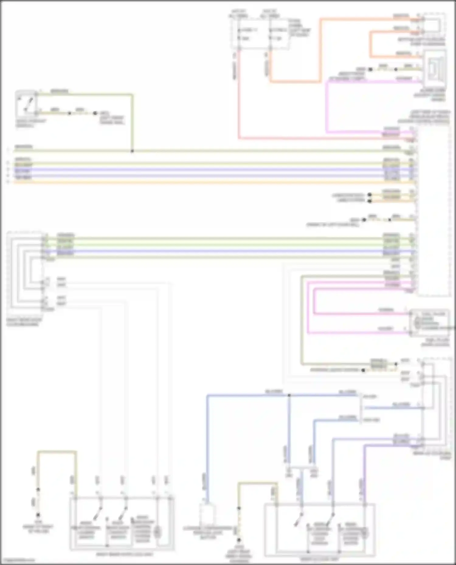 Wiring diagram fuse panel c for Volkswagen Atlas Cross Sport I (2019-2023) (16 of 71)