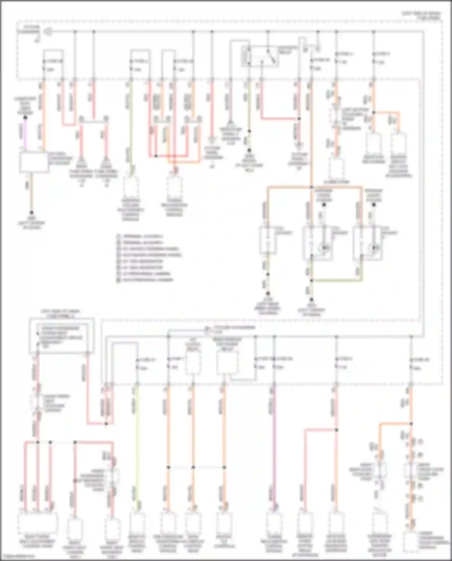 Wiring diagram remote start system relay for Volkswagen Atlas Cross Sport I (2019-2023) (4 of 8)