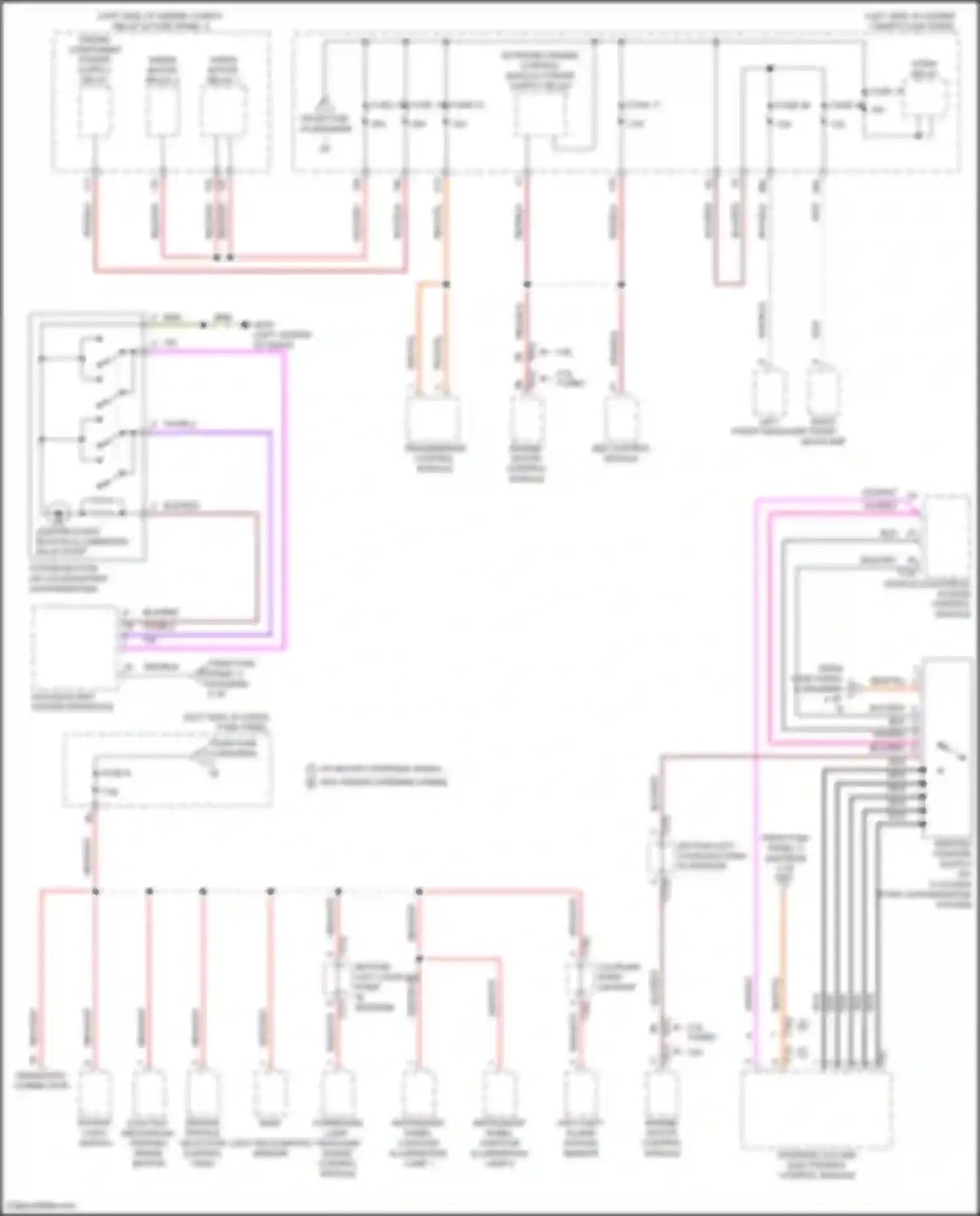 Wiring diagram transmission control module for Volkswagen Atlas Cross Sport I (2019-2023) (7 of 9)