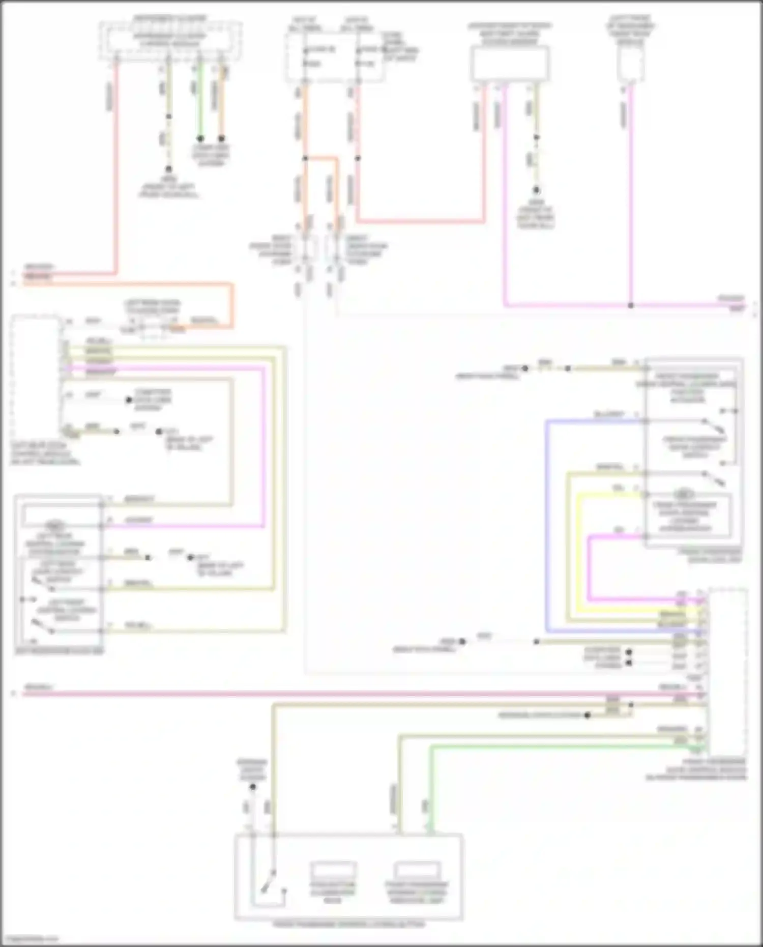 Atlas Volkswagen I facelift 2 (2023-2024): Forced entry circuit (2 of 3)