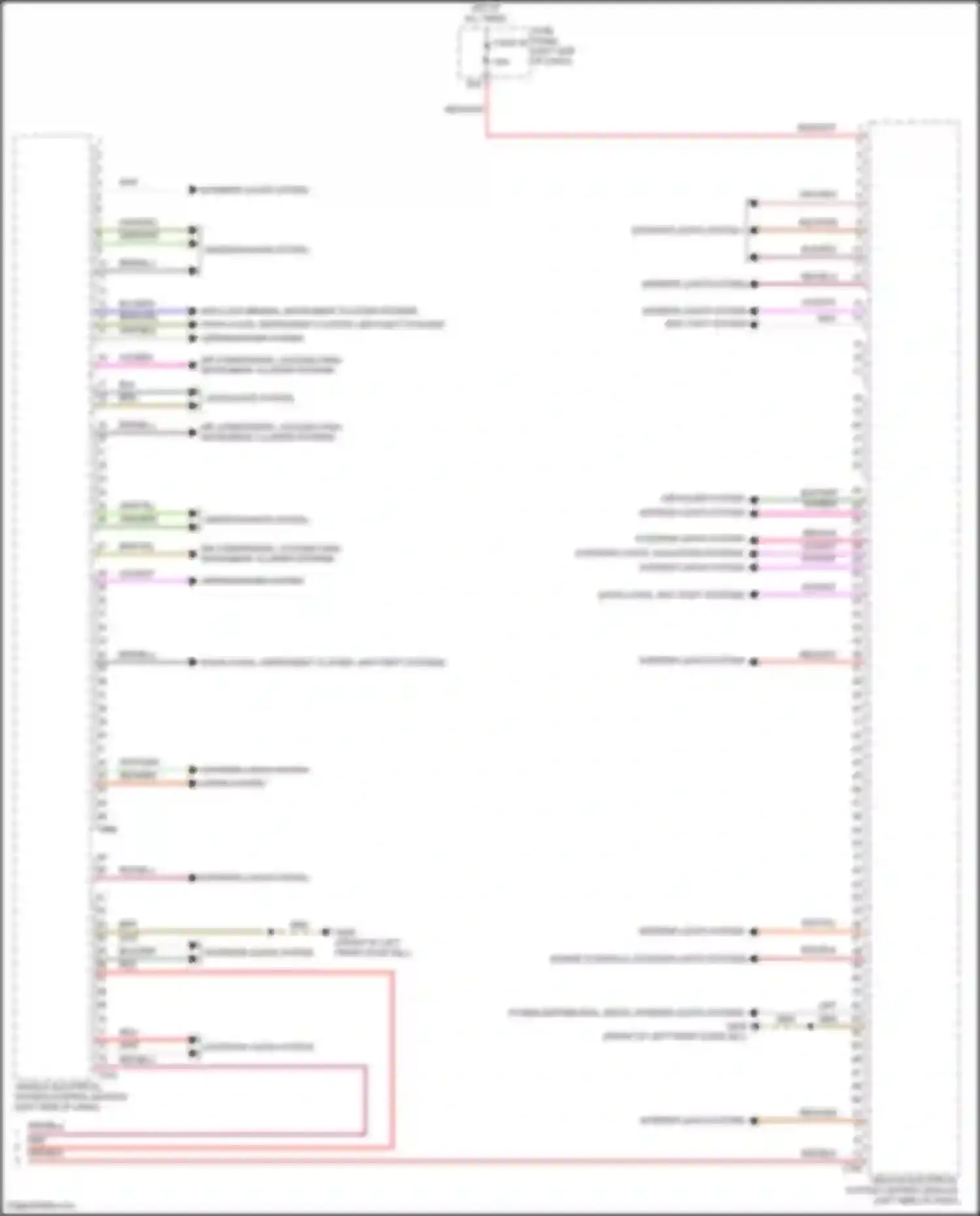 Atlas Volkswagen I facelift 2 (2023-2024): Vehicle electrical system control module circuit (2 of 2)